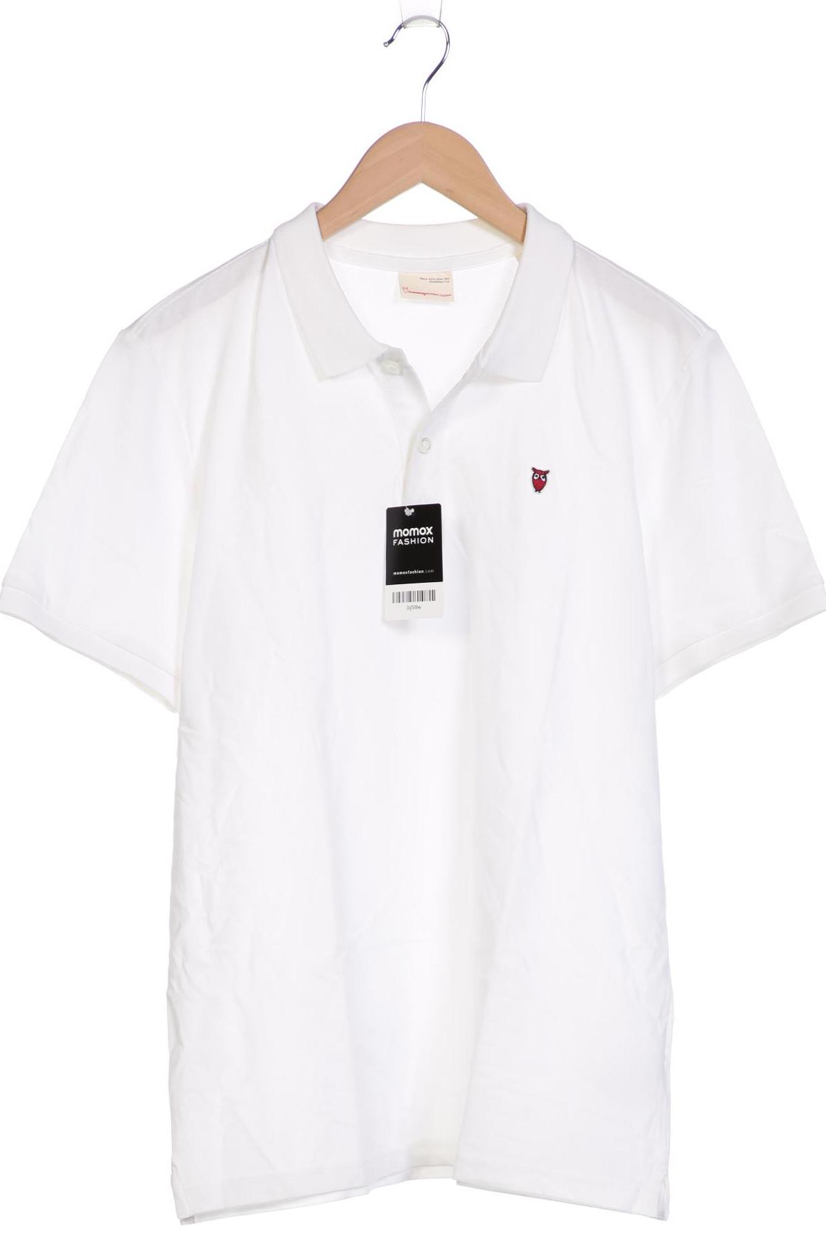 

Knowledge Cotton Apparel Herren Poloshirt, weiß, Gr. 52