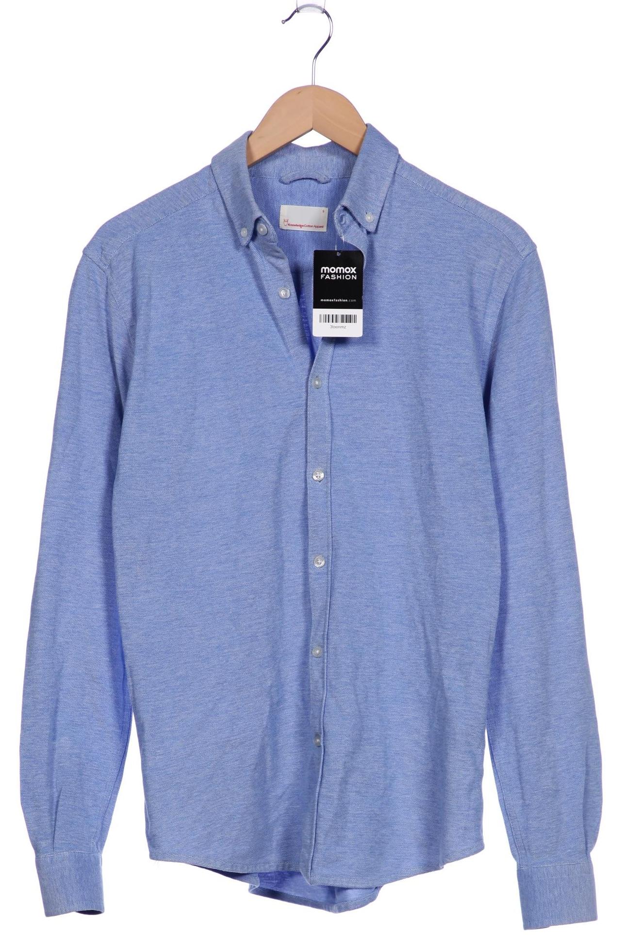 

Knowledge Cotton Apparel Herren Hemd, blau, Gr. 46