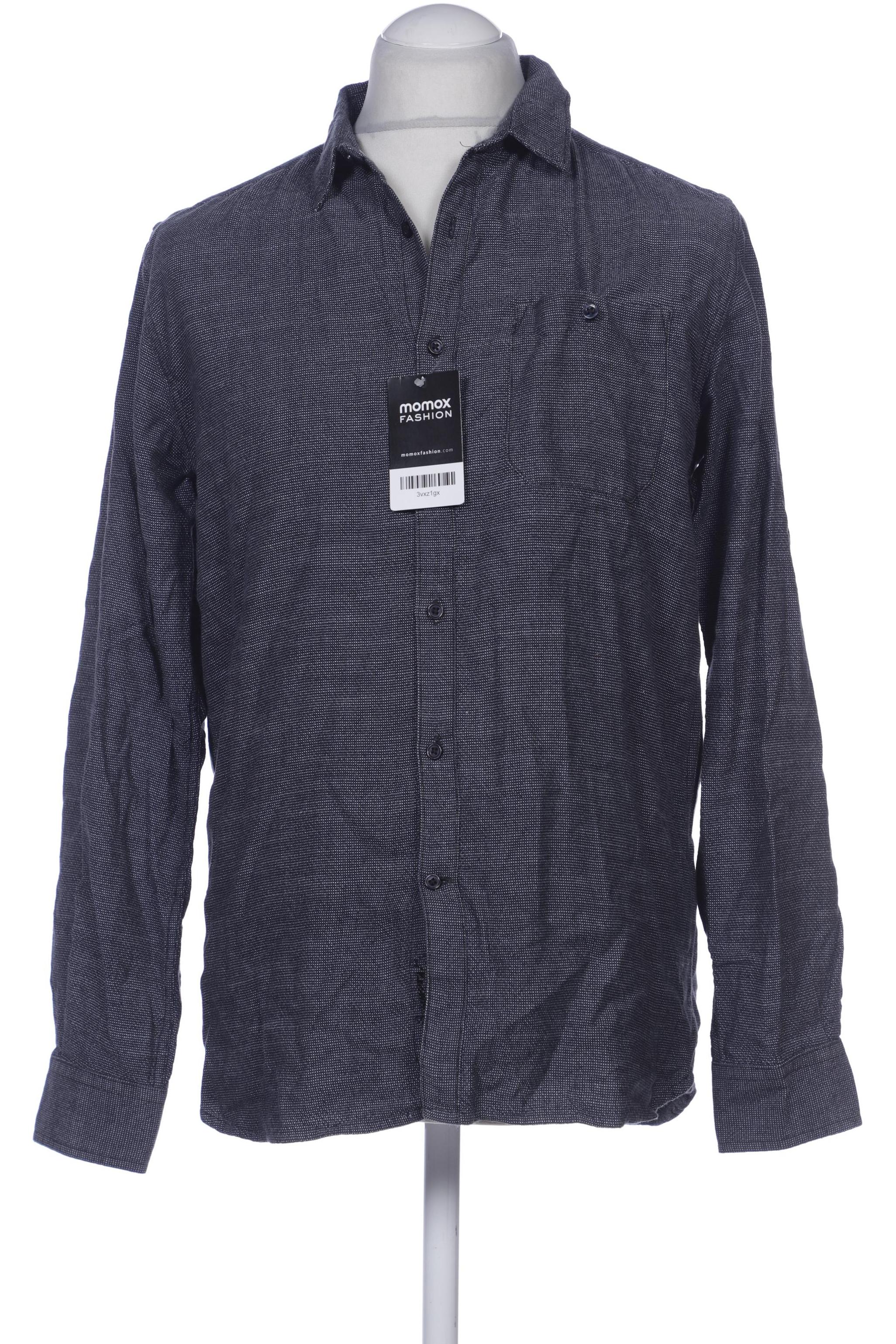 

Knowledge Cotton Apparel Herren Hemd, marineblau, Gr. 48