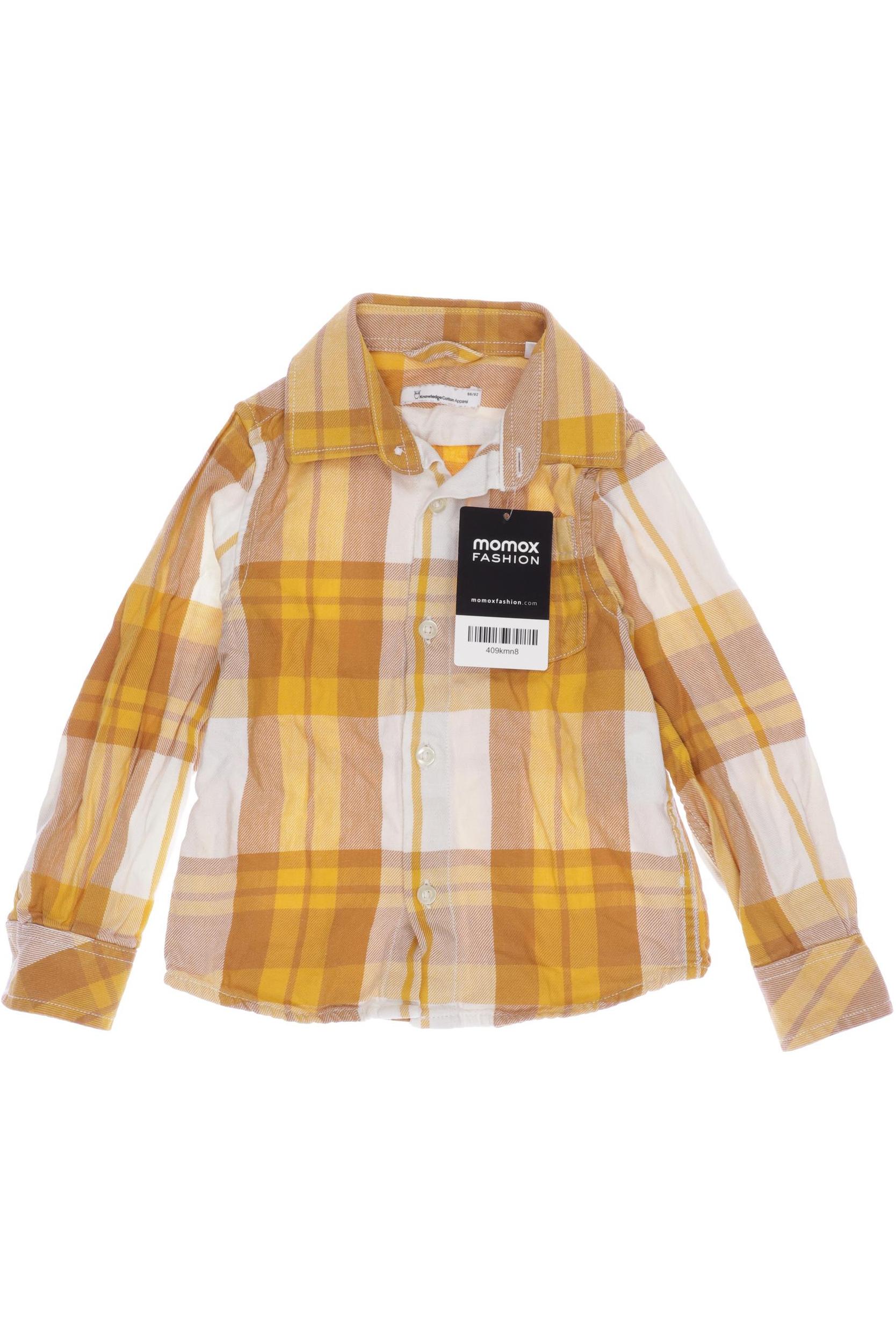 

Knowledge Cotton Apparel Herren Hemd, orange, Gr. 86/92