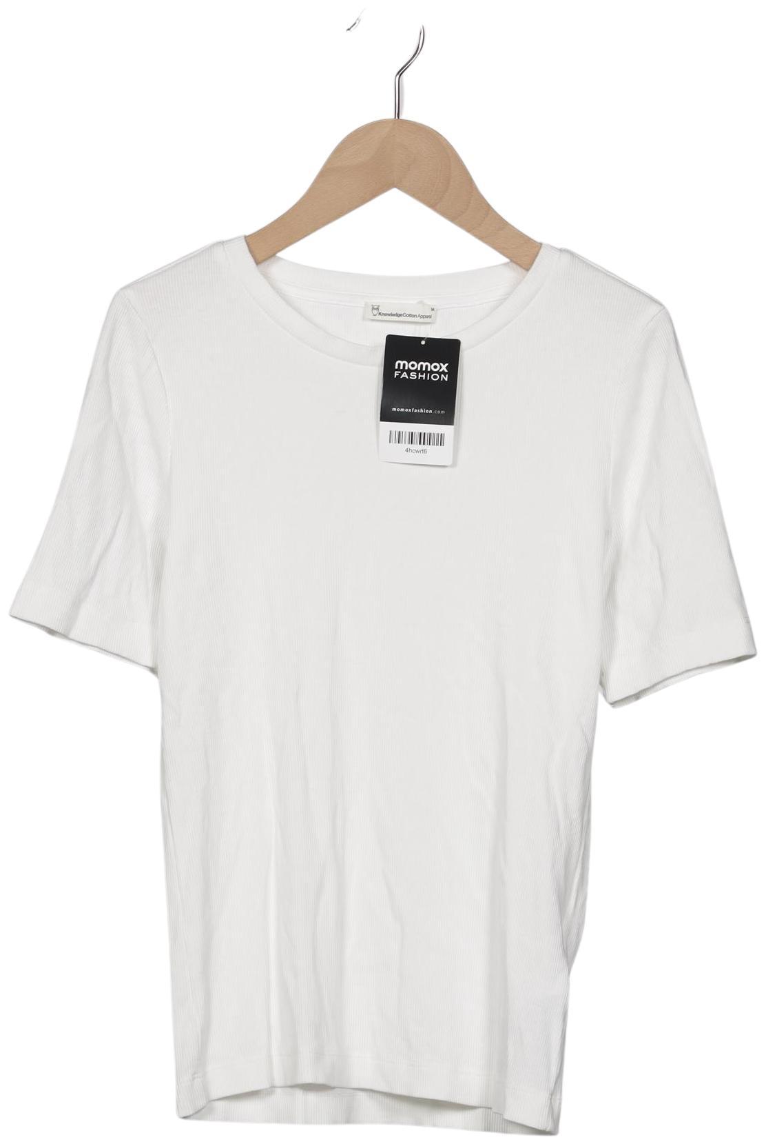 

Knowledge Cotton Apparel Damen T-Shirt, weiß, Gr. 38