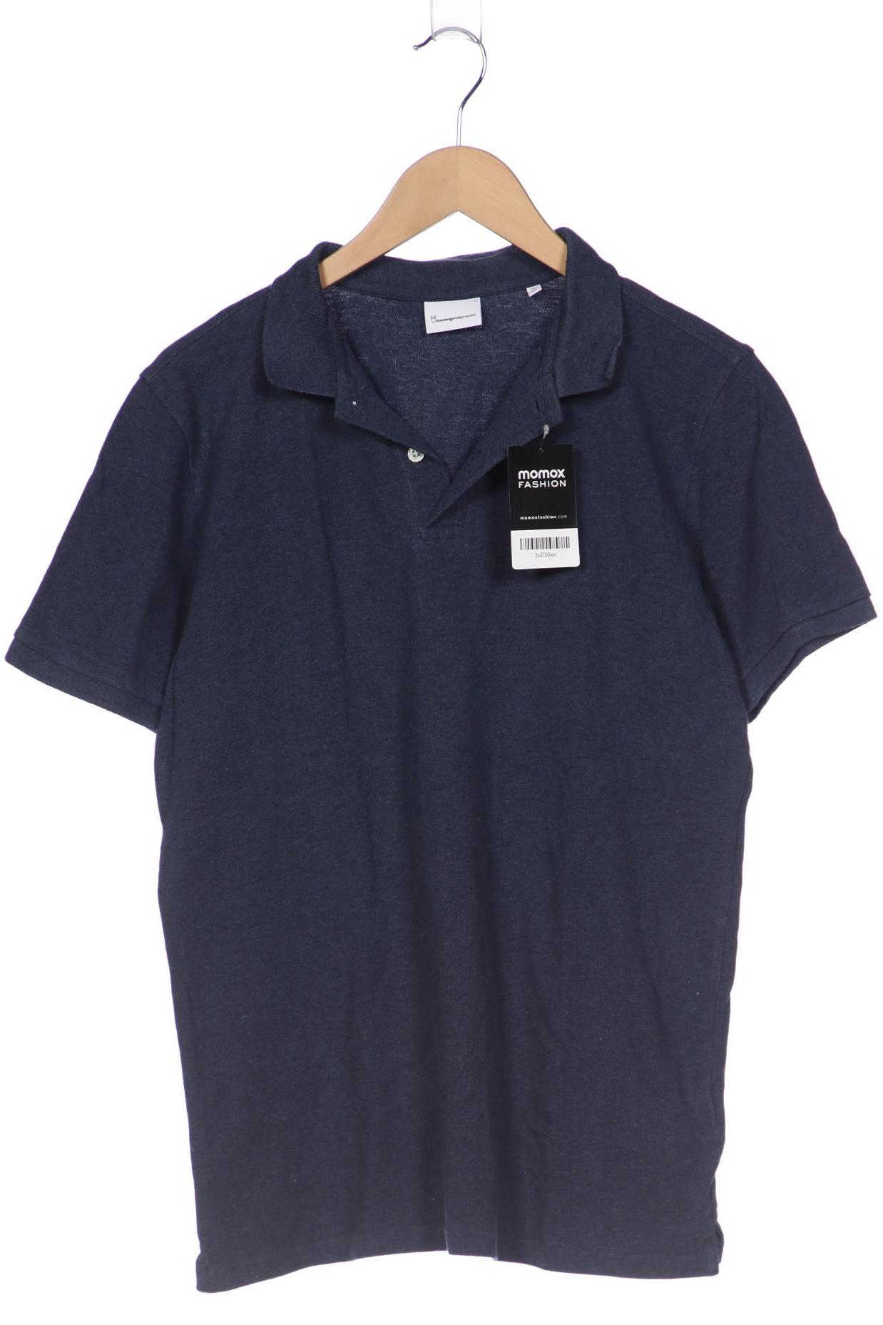 

Knowledge Cotton Apparel Herren Poloshirt, marineblau, Gr. 48
