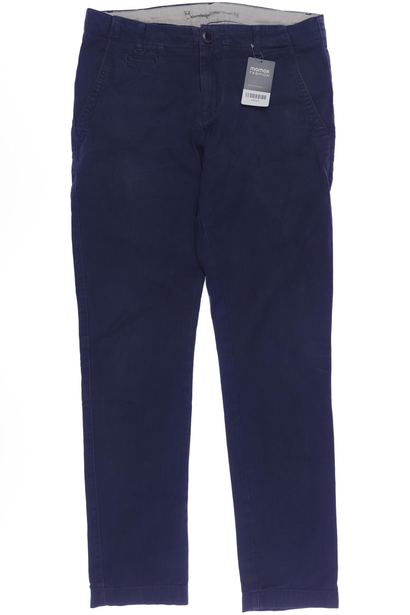

Knowledge Cotton Apparel Herren Stoffhose, marineblau, Gr. 32