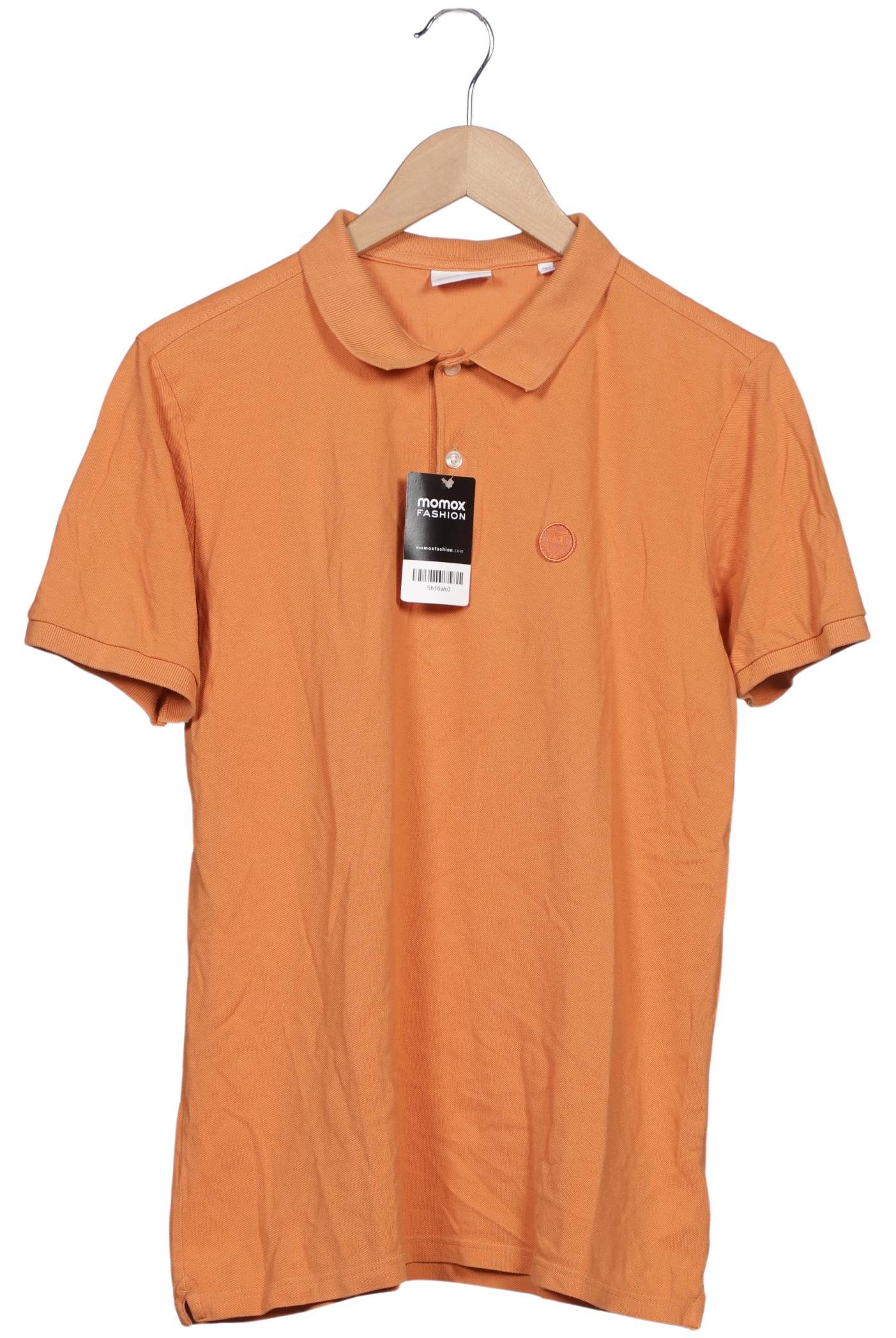 Thumbnail - Knowledge Cotton Apparel Herren Poloshirt, orange, Gr. 48