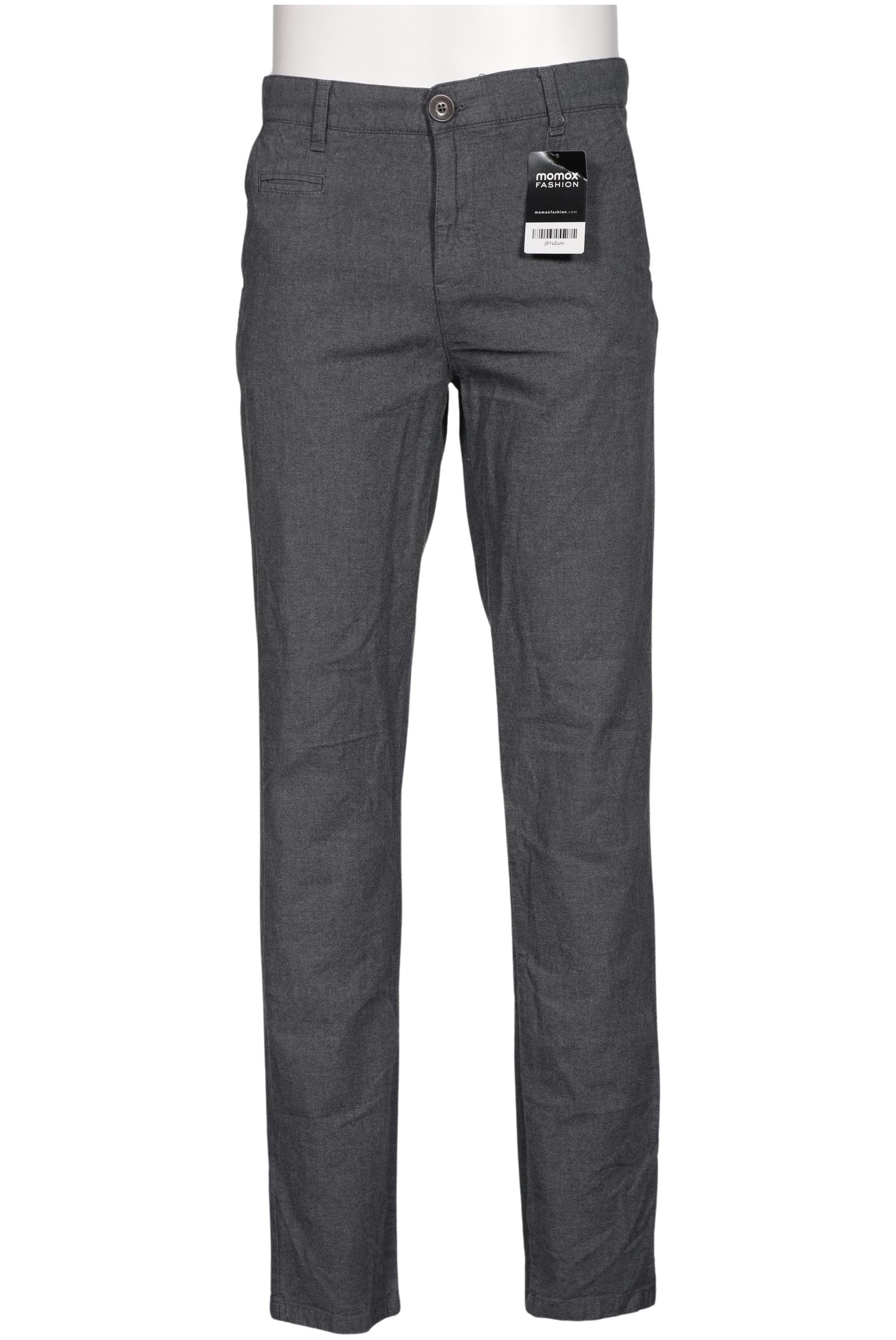 

Knowledge Cotton Apparel Herren Stoffhose, grau, Gr. 32