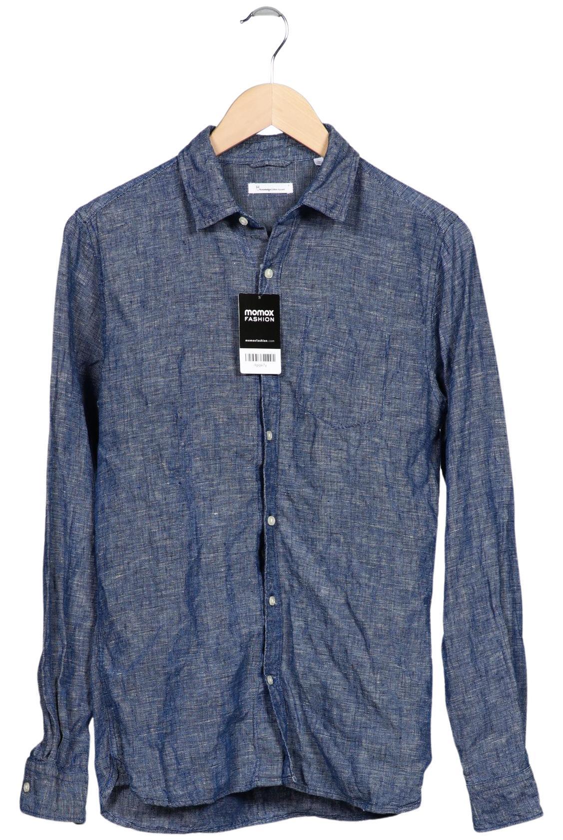 

Knowledge Cotton Apparel Herren Hemd, blau, Gr. 46