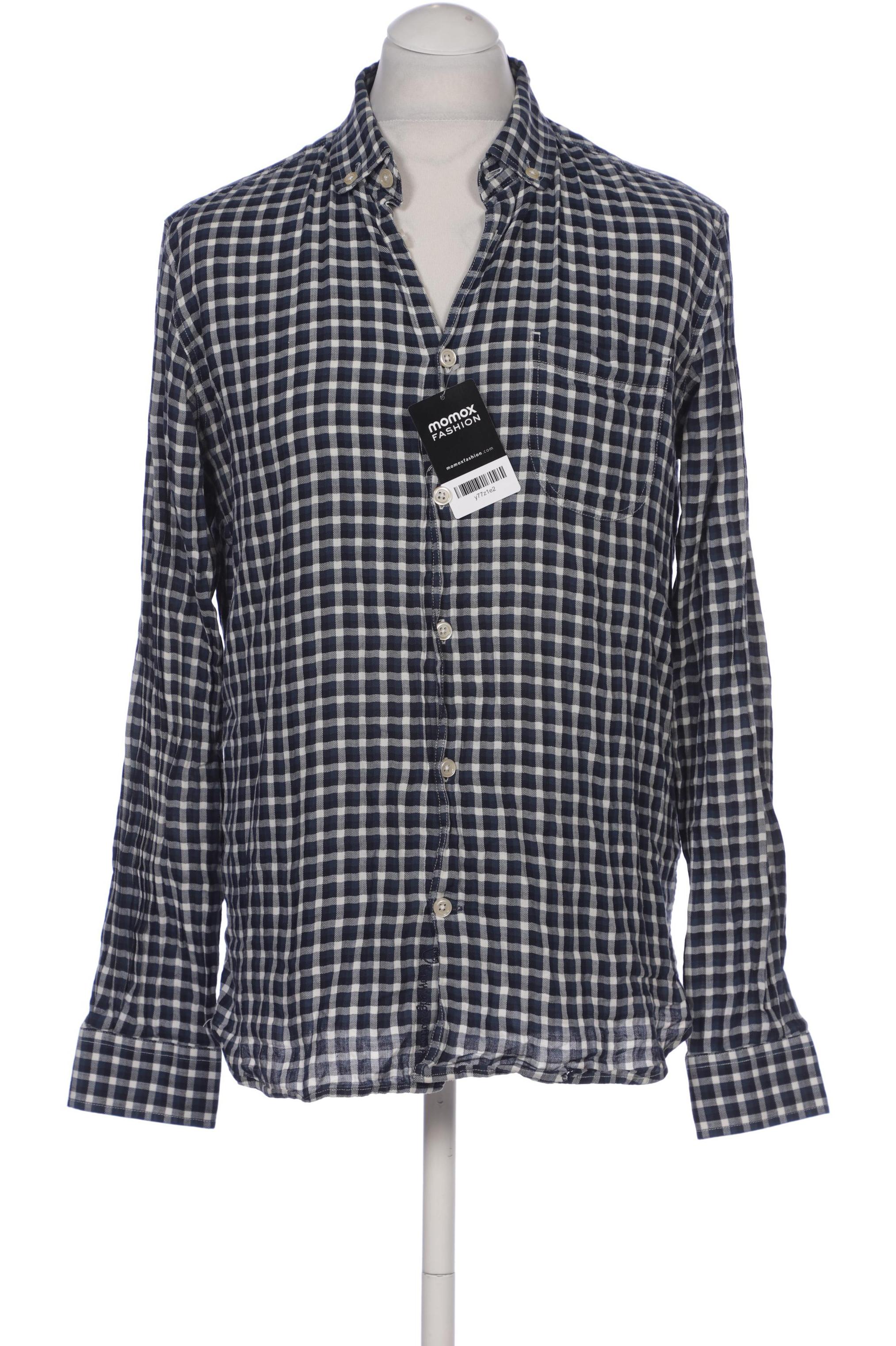 

Knowledge Cotton Apparel Herren Hemd, marineblau, Gr. 52