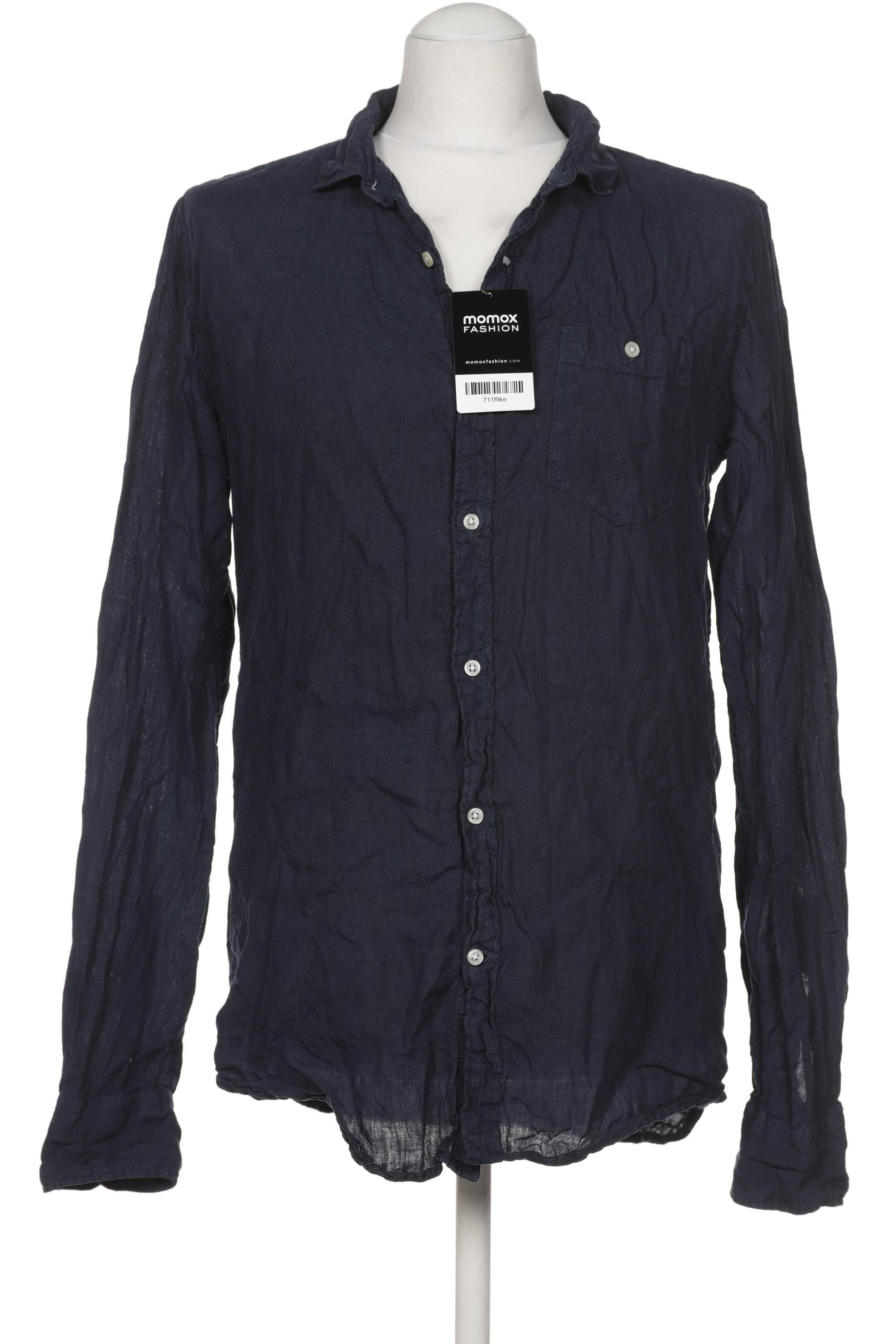 

Knowledge Cotton Apparel Herren Hemd, marineblau, Gr. 48