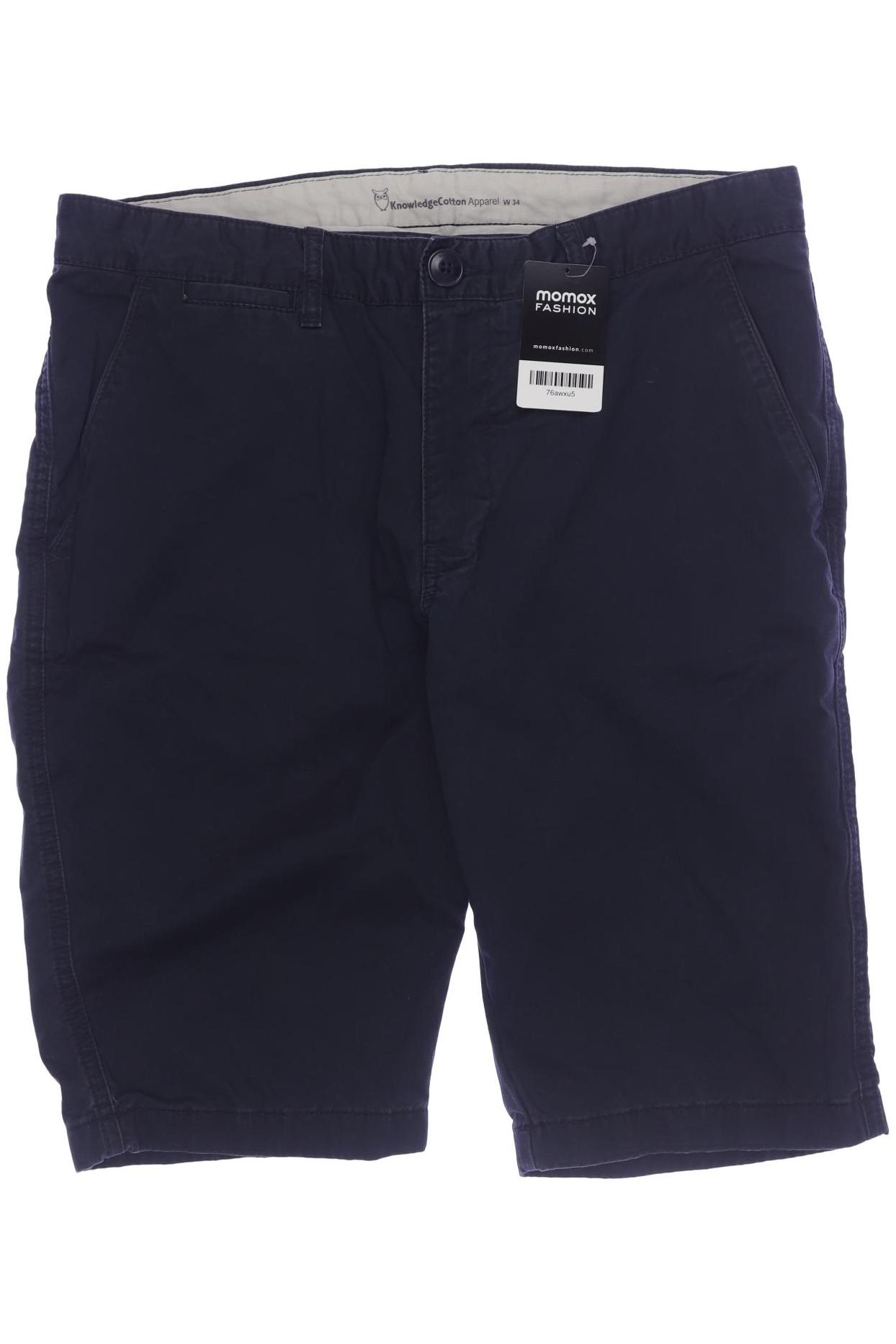 

Knowledge Cotton Apparel Herren Shorts, marineblau, Gr. 34