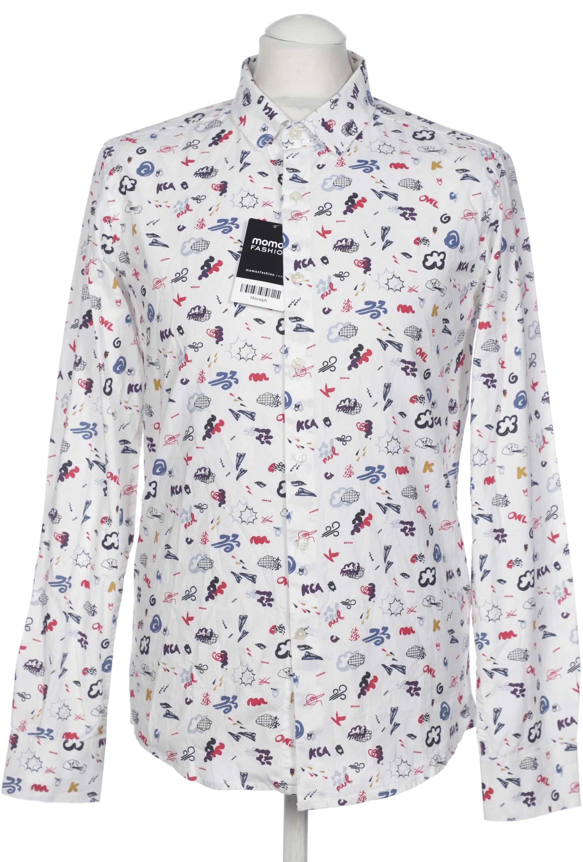 

Knowledge Cotton Apparel Herren Hemd, weiß