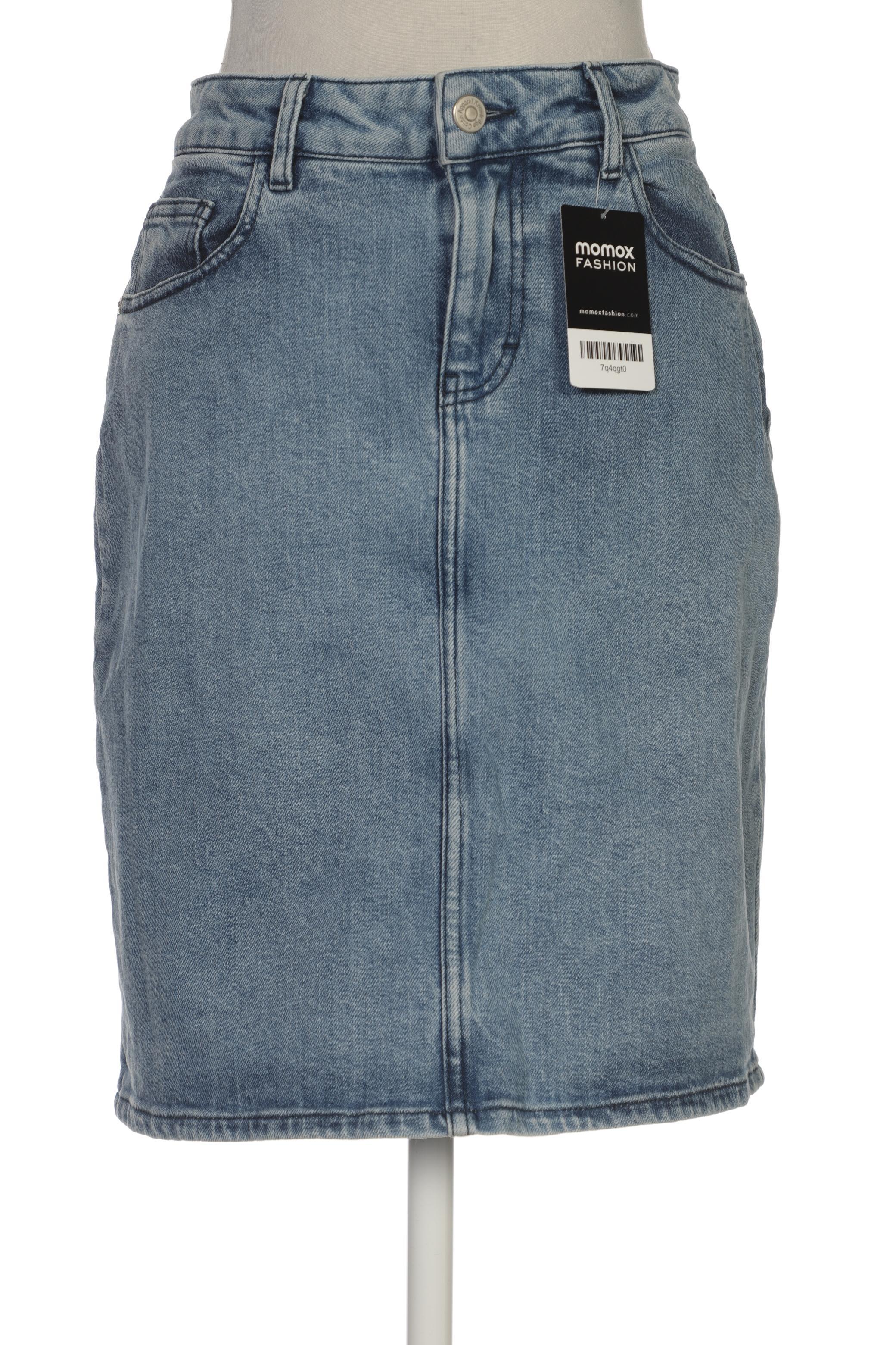 Thumbnail - Knowledge Cotton Apparel Damen Rock, blau, Gr. 38