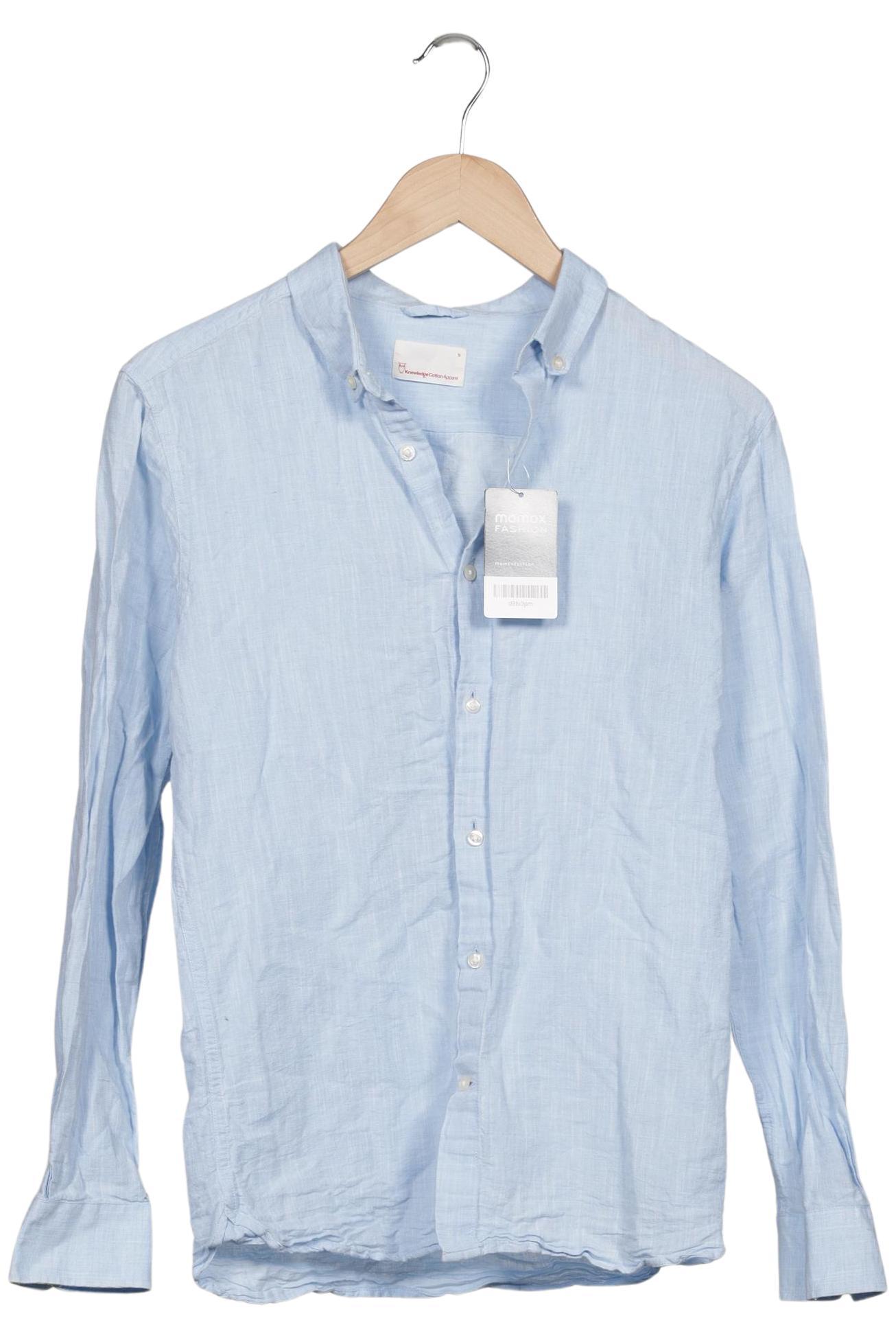 

Knowledge Cotton Apparel Herren Hemd, blau, Gr. 46