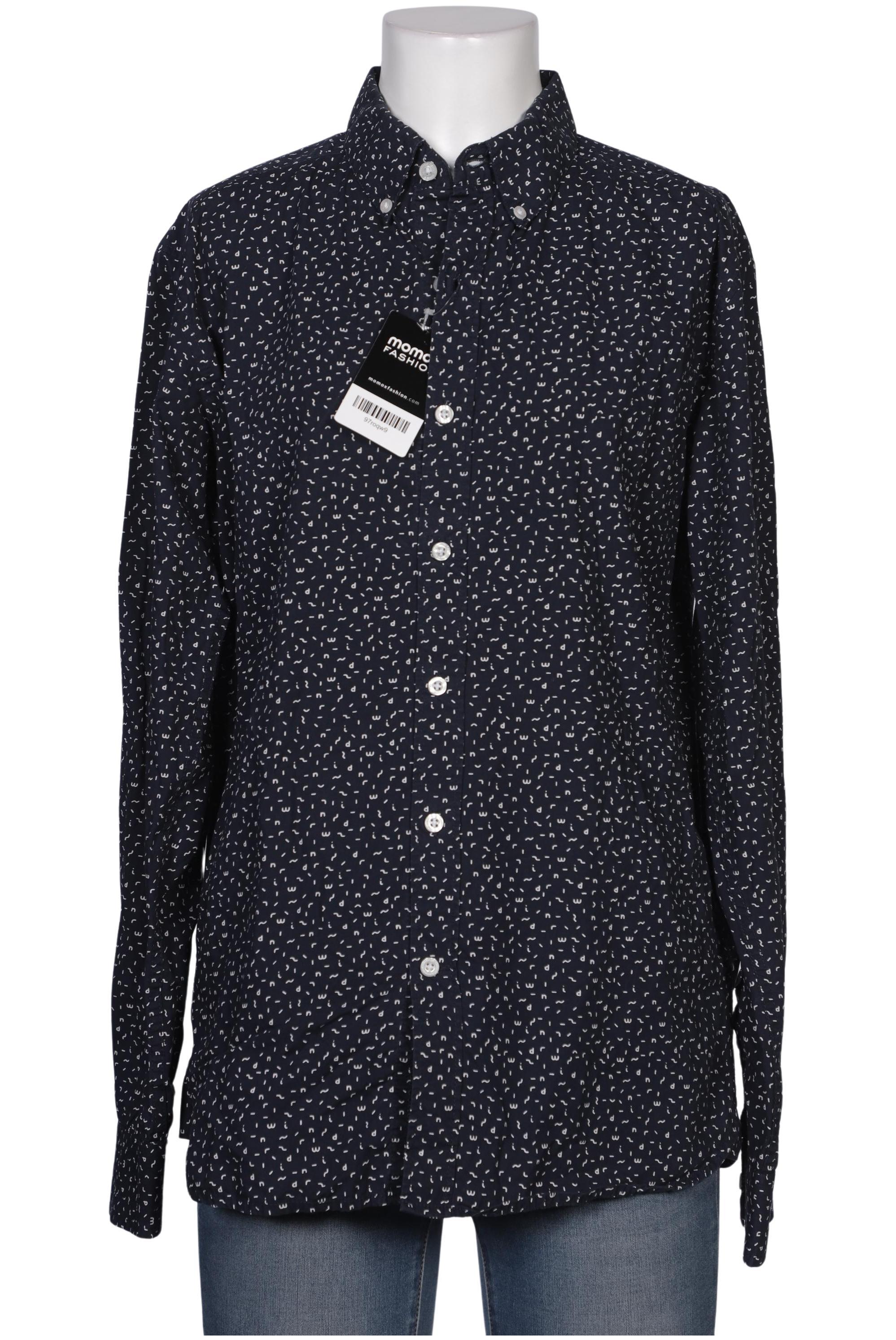 

Knowledge Cotton Apparel Herren Hemd, marineblau, Gr. 48