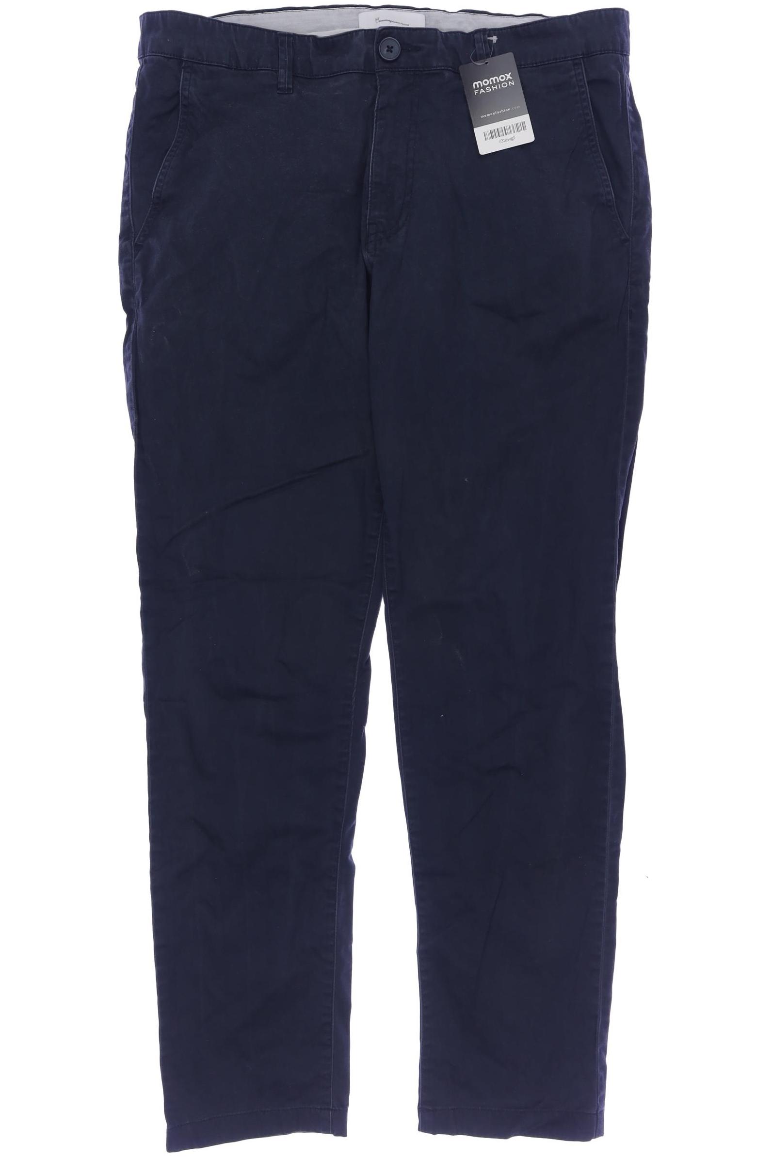

Knowledge Cotton Apparel Herren Stoffhose, marineblau, Gr. 34