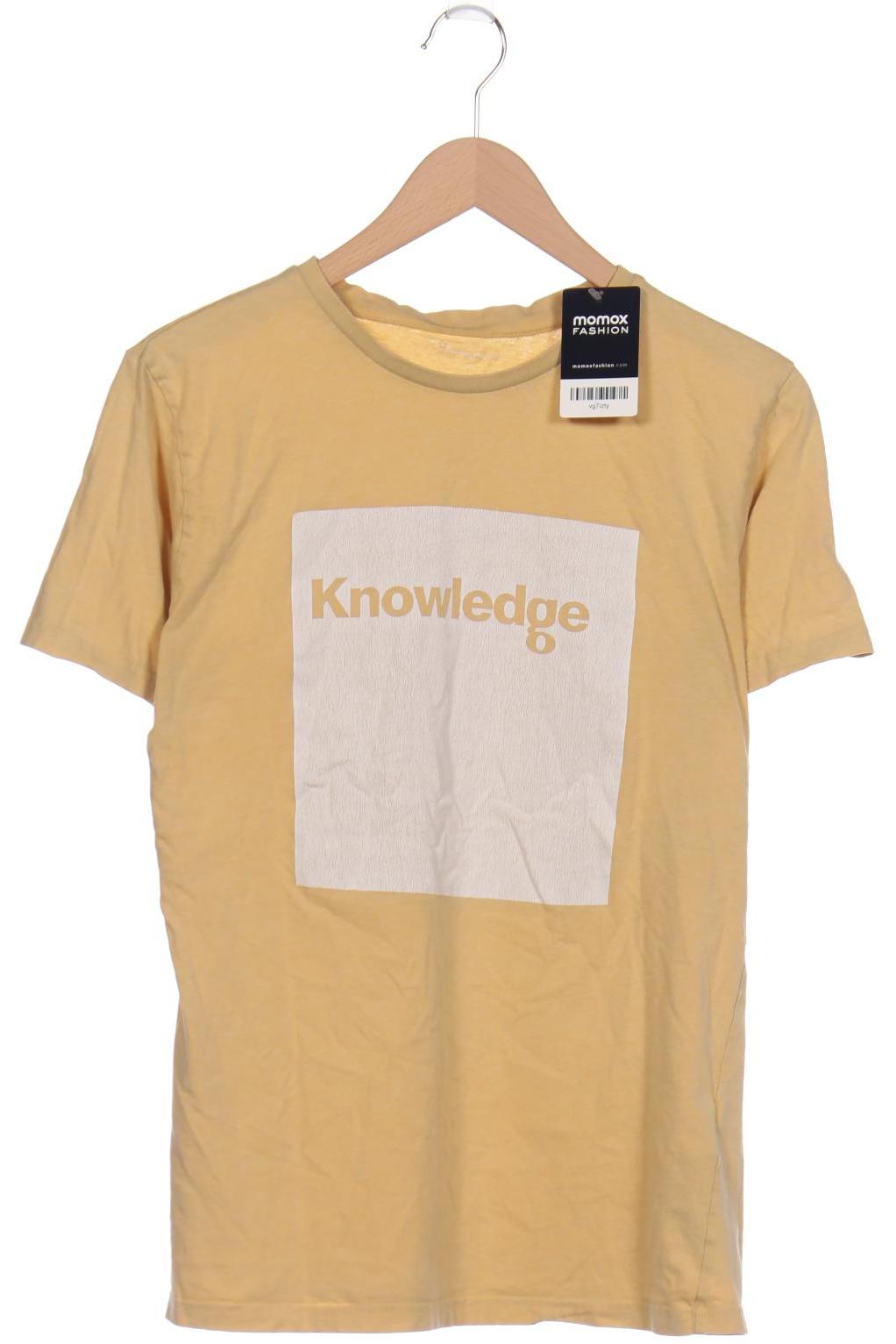 

Knowledge Cotton Apparel Herren T-Shirt, gelb