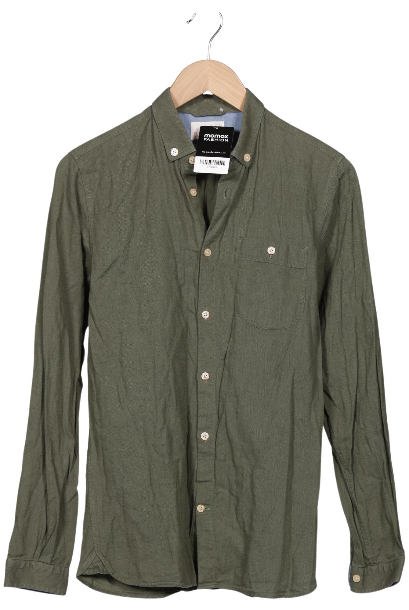 

Knowledge Cotton Apparel Herren Hemd, grün, Gr. 46