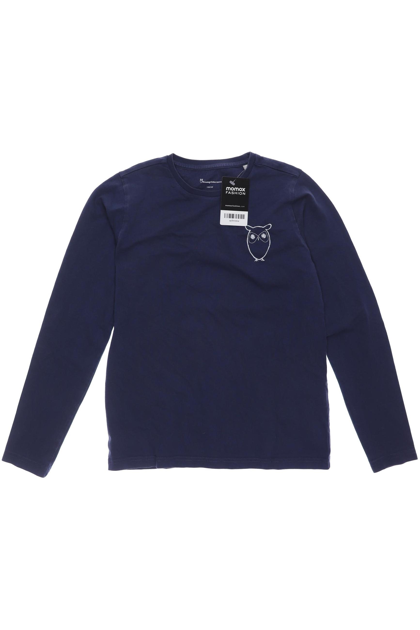 

Knowledge Cotton Apparel Jungen Langarmshirt, marineblau