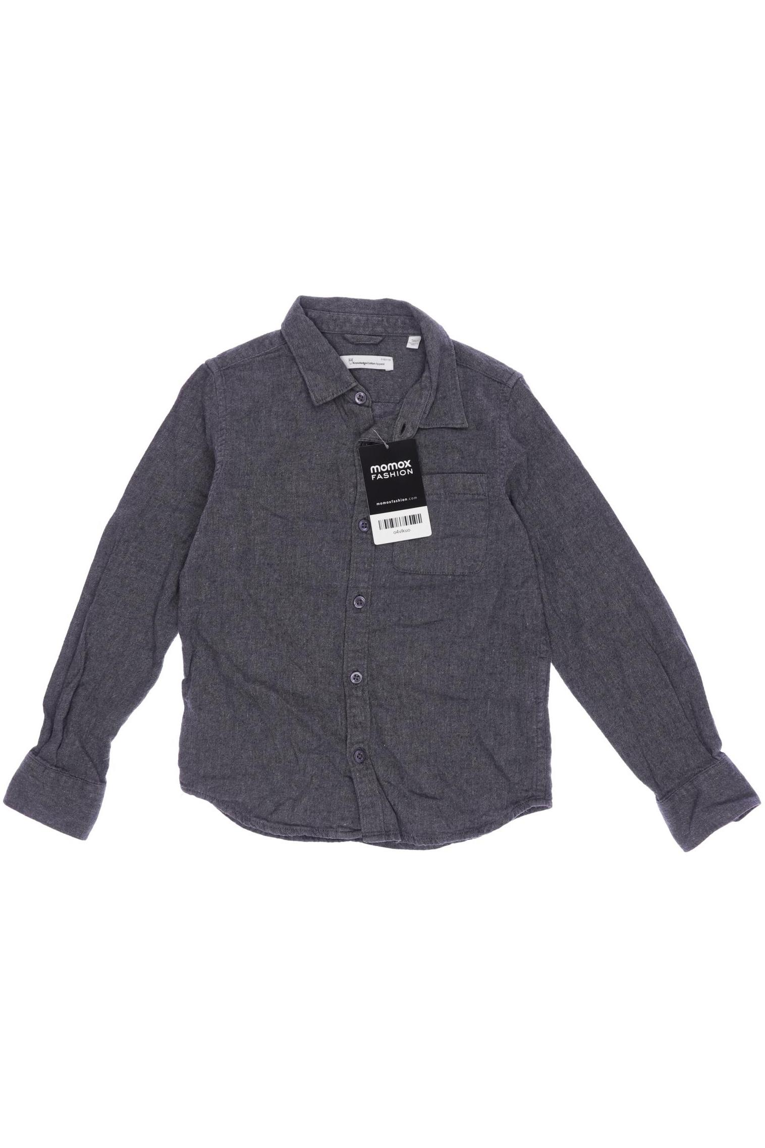 

Knowledge Cotton Apparel Herren Hemd, grau, Gr. 110/116