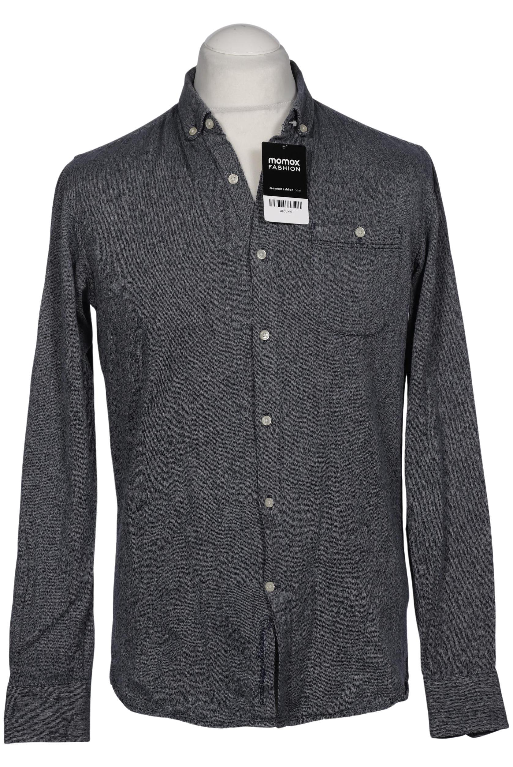 

Knowledge Cotton Apparel Herren Hemd, blau, Gr. 48