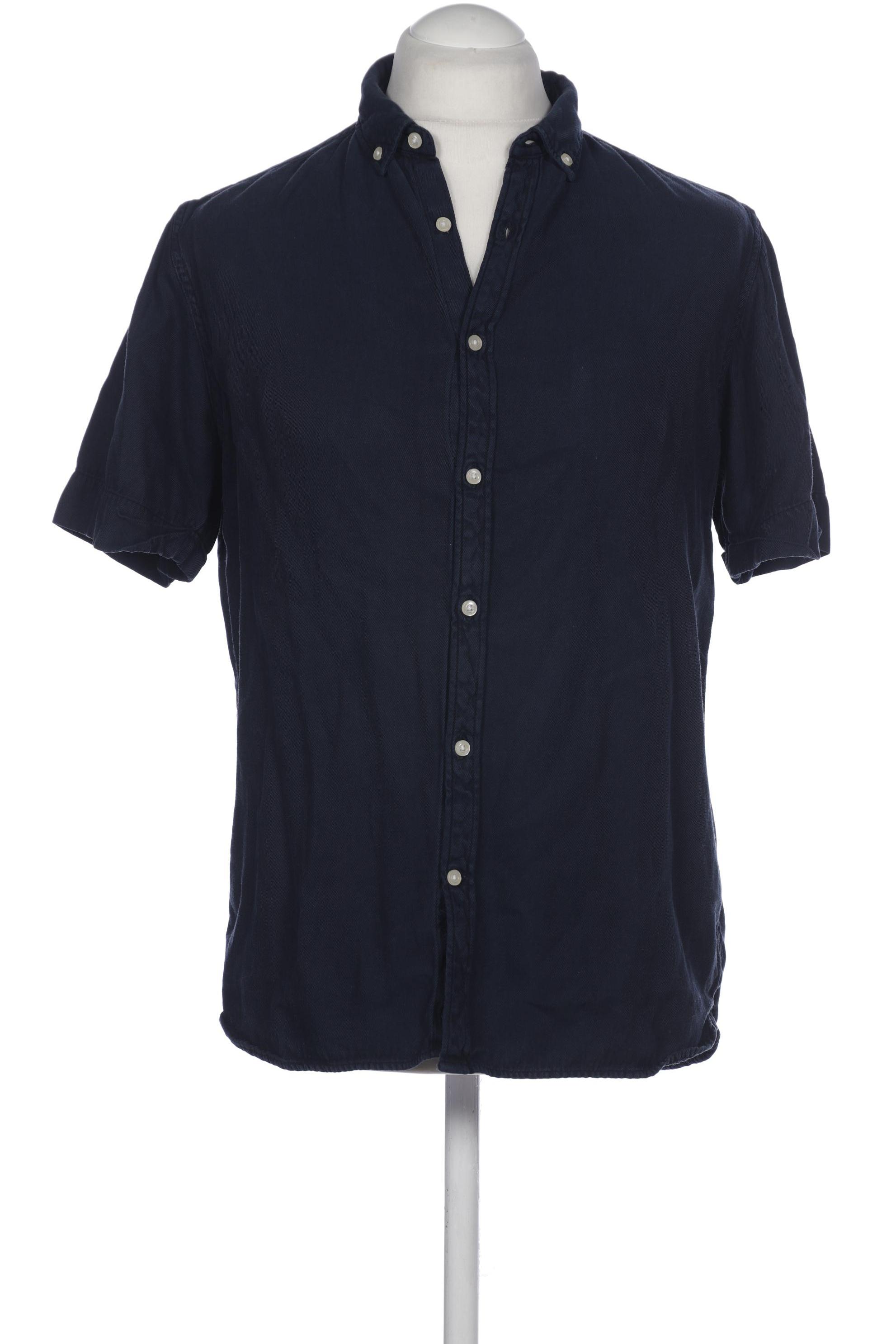 

Knowledge Cotton Apparel Herren Hemd, marineblau, Gr. 52