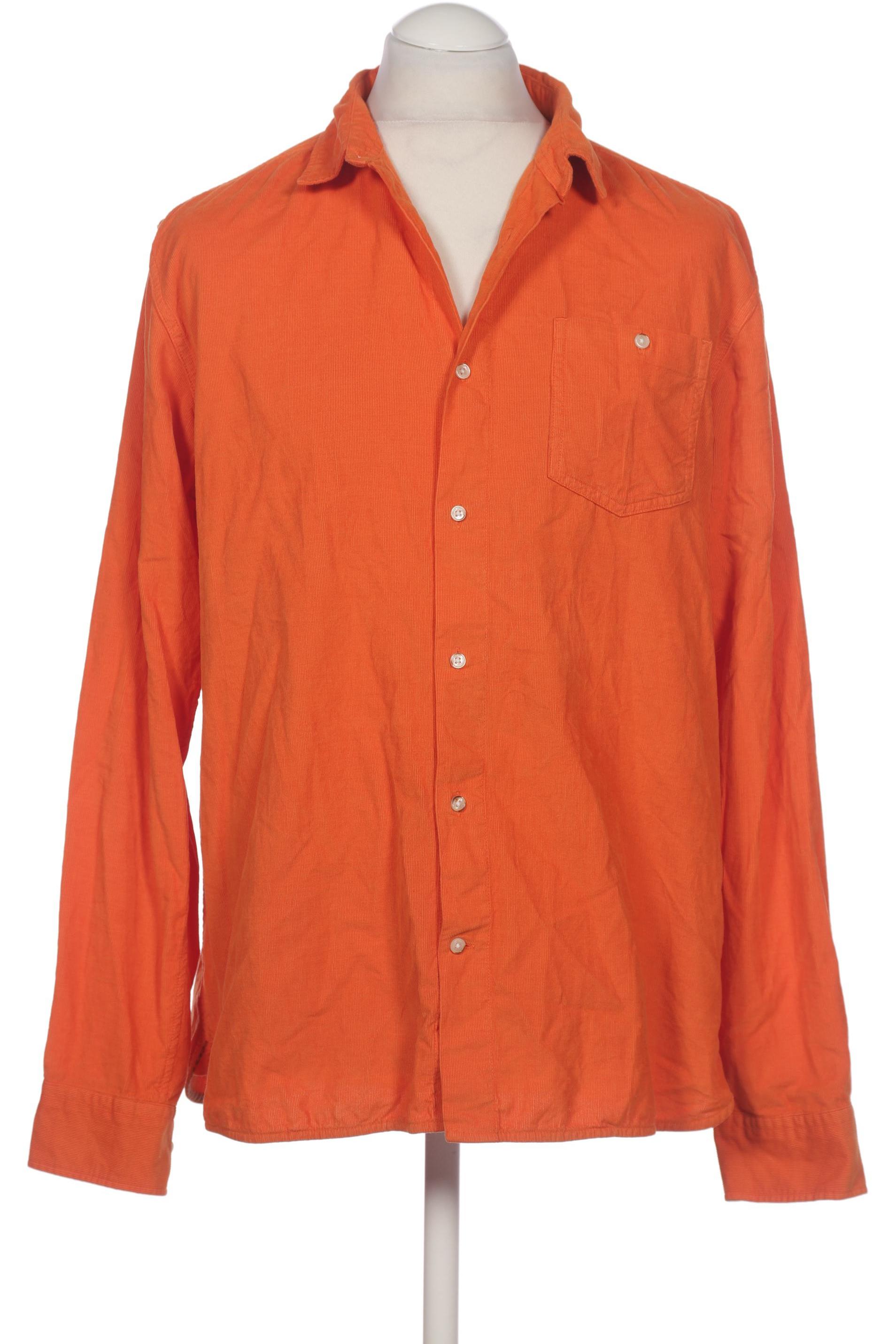 

Knowledge Cotton Apparel Herren Hemd, orange, Gr. 54