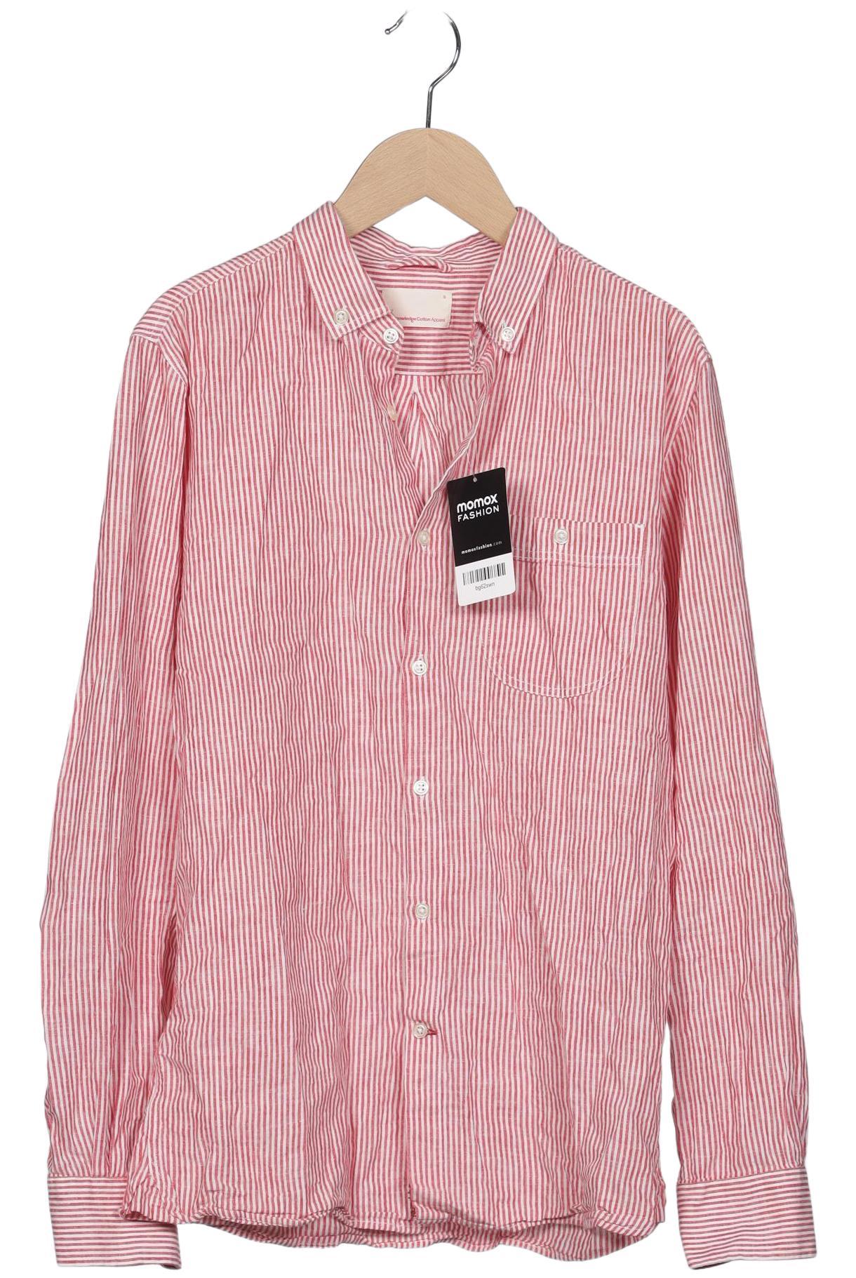 

Knowledge Cotton Apparel Herren Hemd, rot, Gr. 46