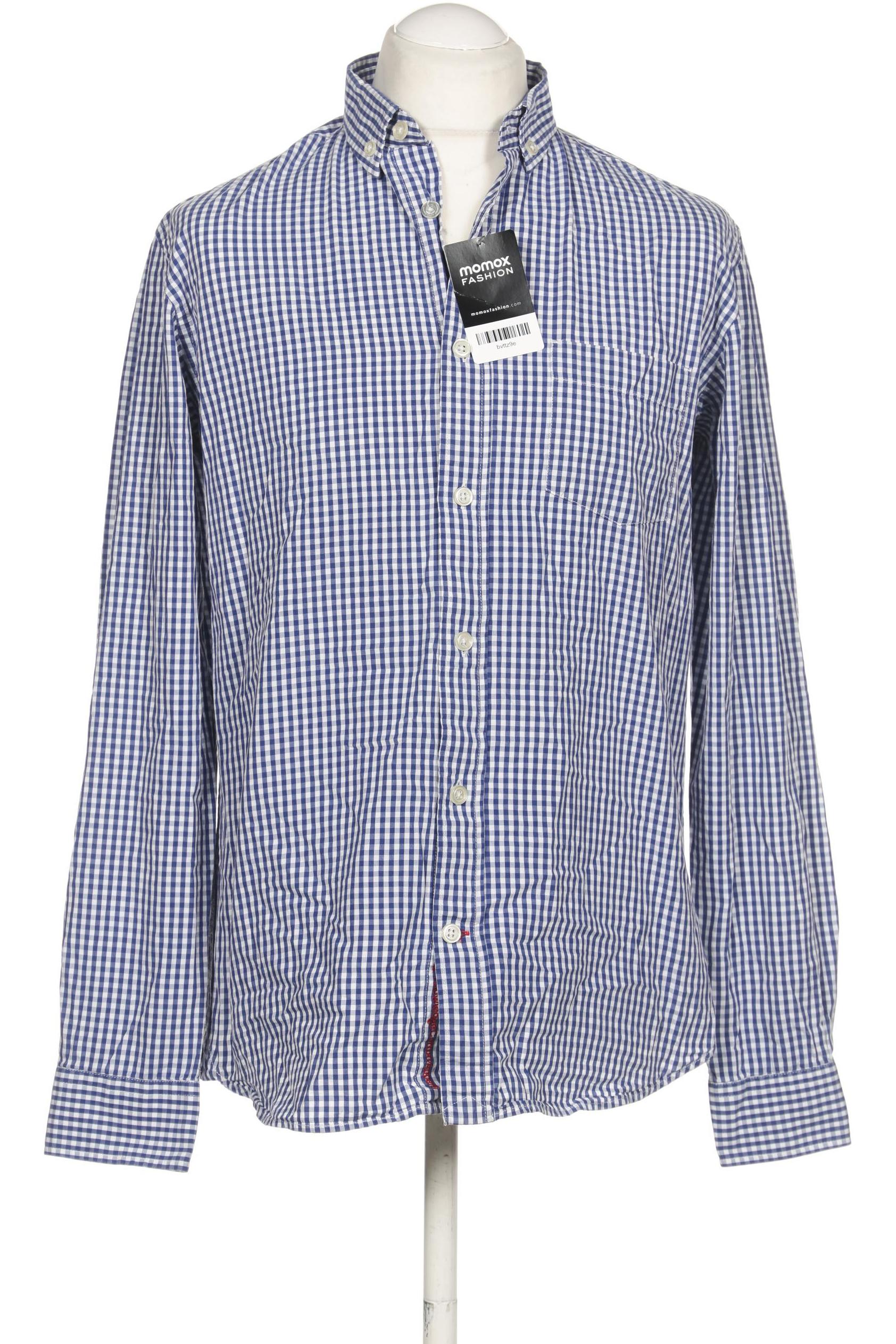 

Knowledge Cotton Apparel Herren Hemd, marineblau, Gr. 52