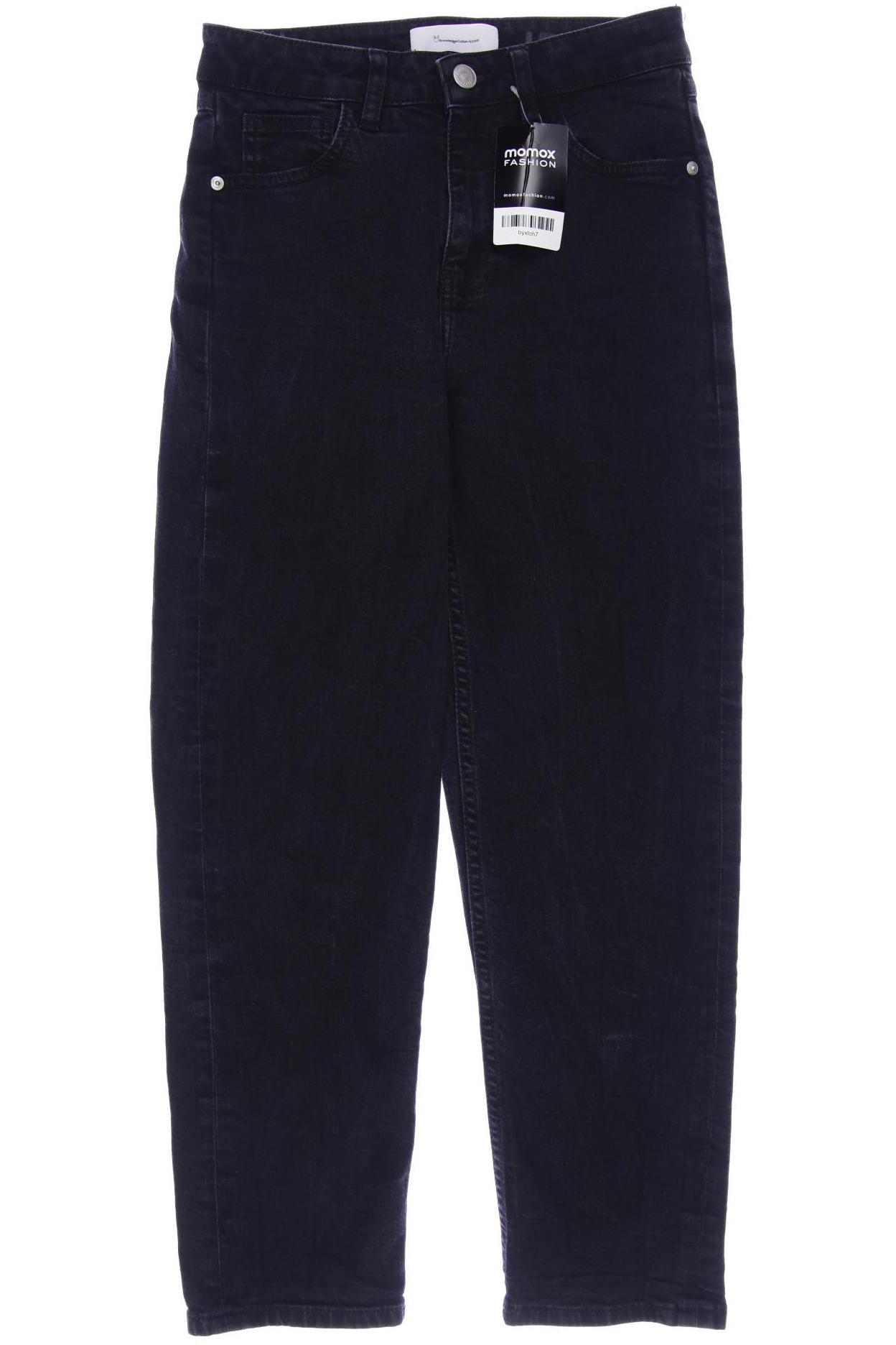 

Knowledge Cotton Apparel Damen Jeans, schwarz