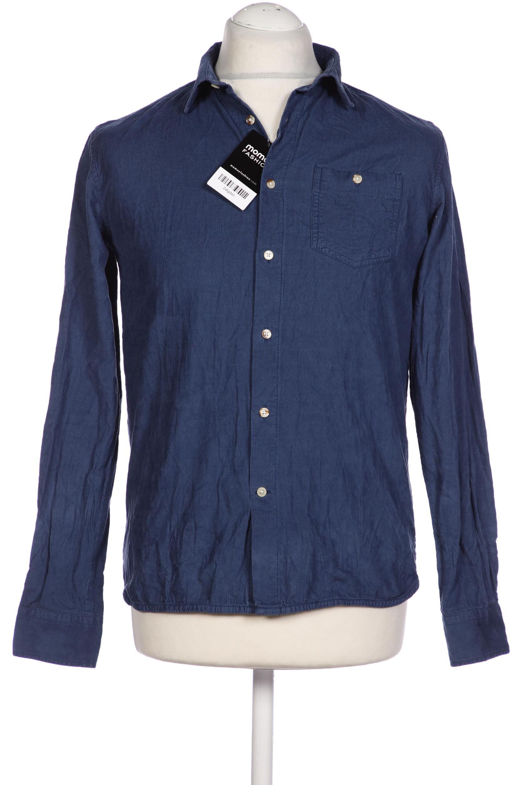 

Knowledge Cotton Apparel Herren Hemd, blau, Gr. 46