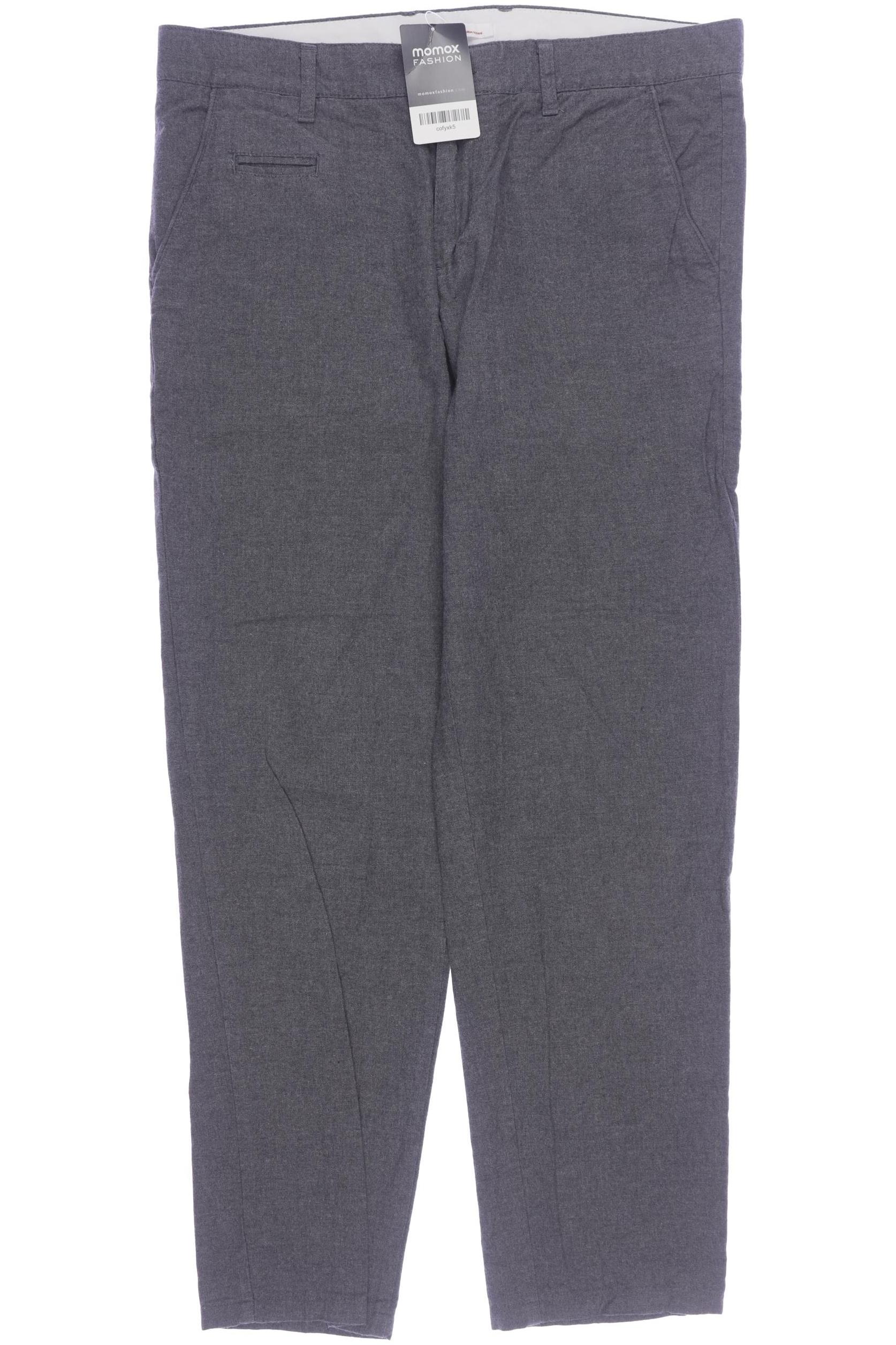 

Knowledge Cotton Apparel Herren Stoffhose, grau, Gr. 33