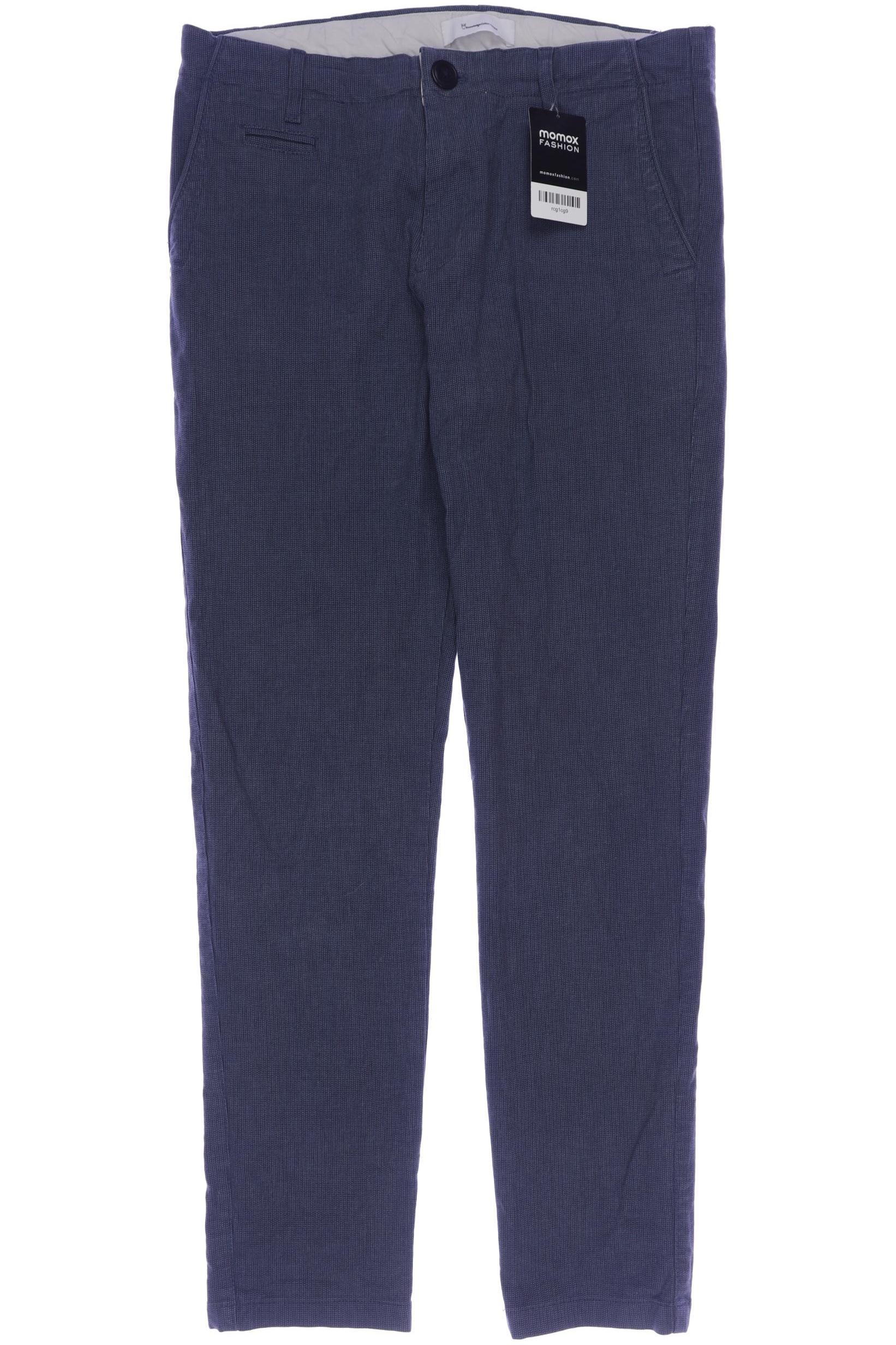 

Knowledge Cotton Apparel Herren Stoffhose, marineblau, Gr. 32