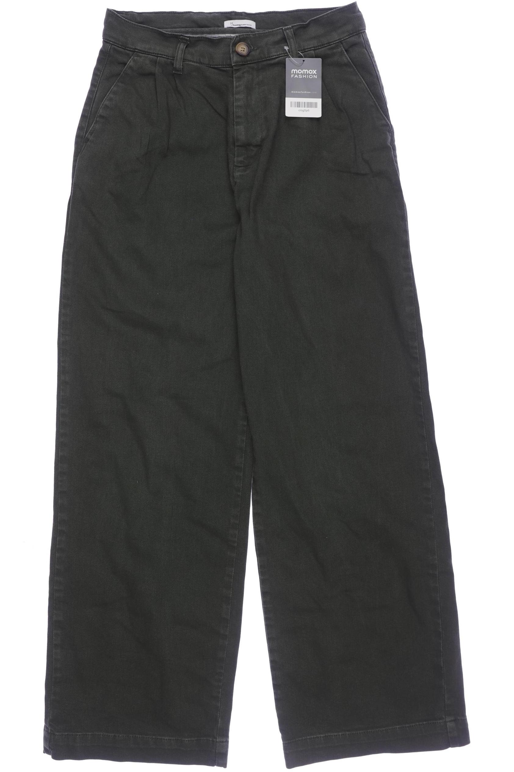 Thumbnail - Knowledge Cotton Apparel Damen Jeans, grün, Gr. 38