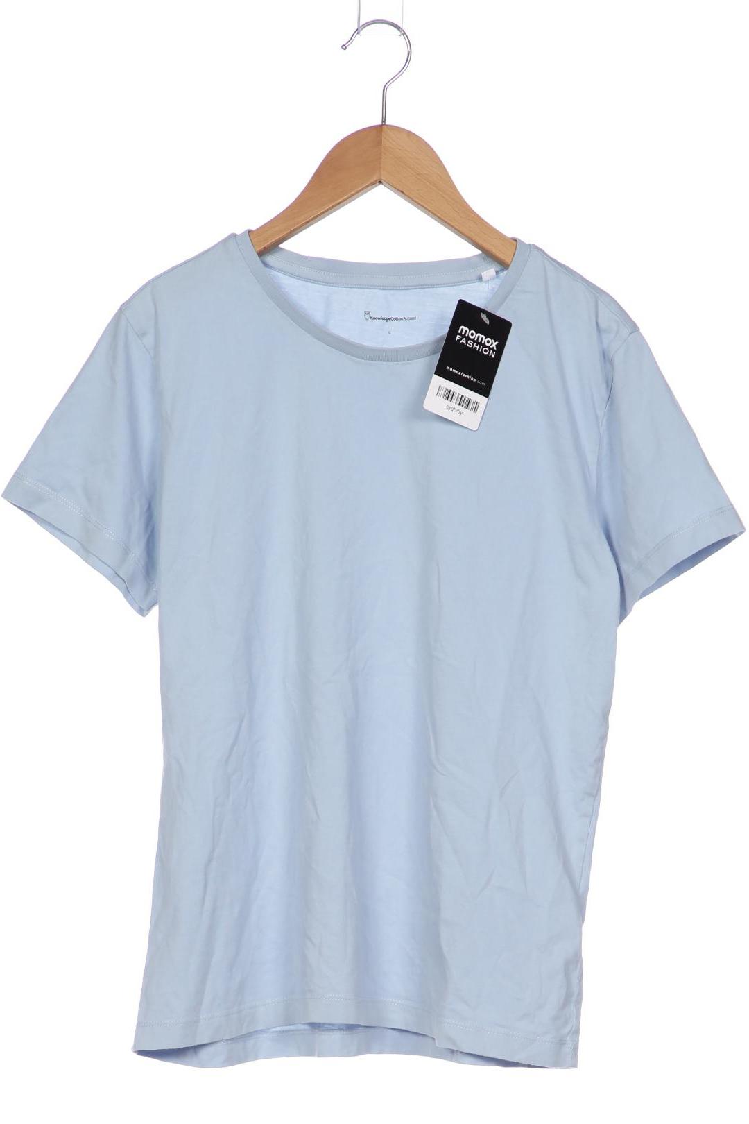 

Knowledge Cotton Apparel Damen T-Shirt, blau, Gr. 42