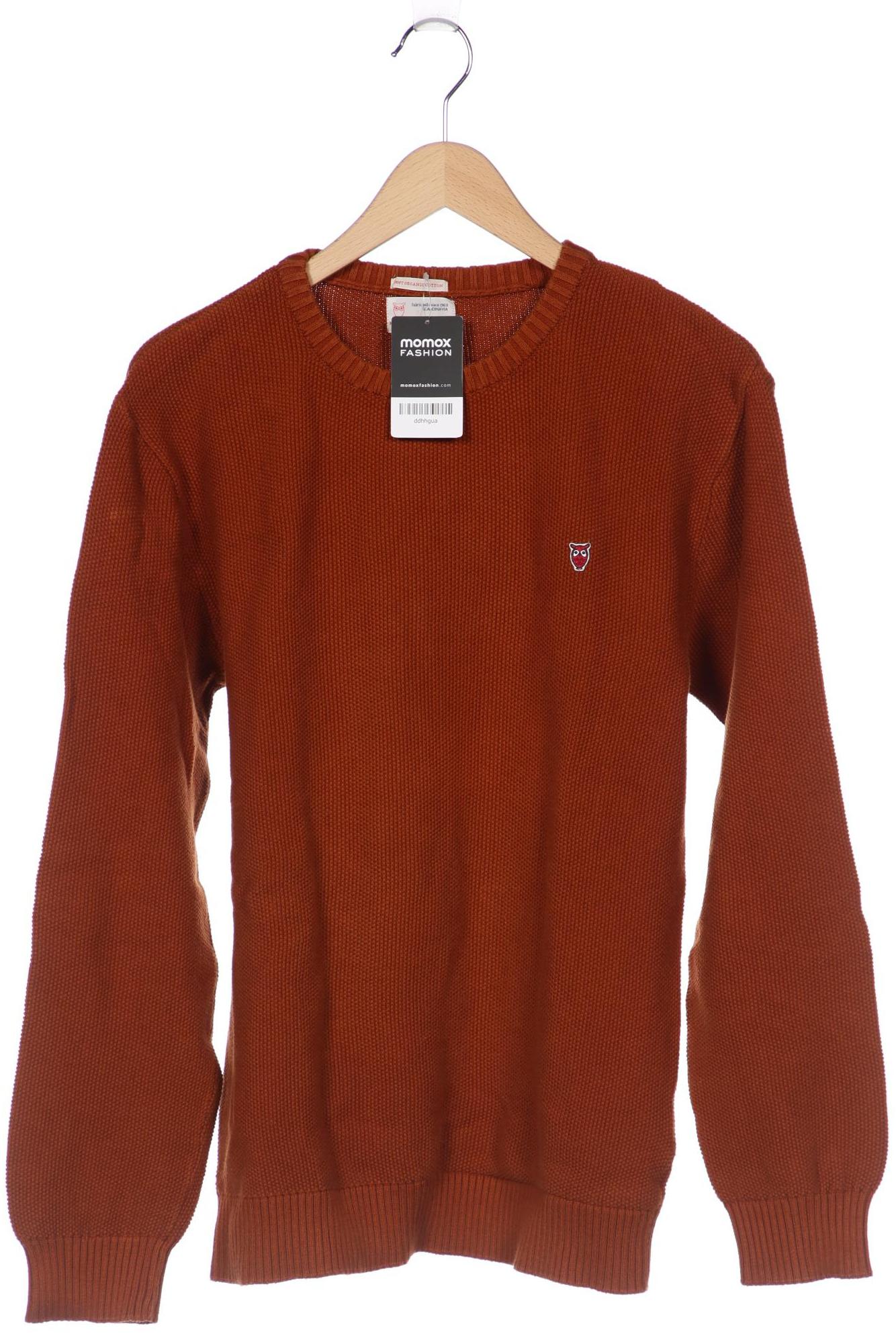 

Knowledge Cotton Apparel Herren Pullover, orange, Gr. 54