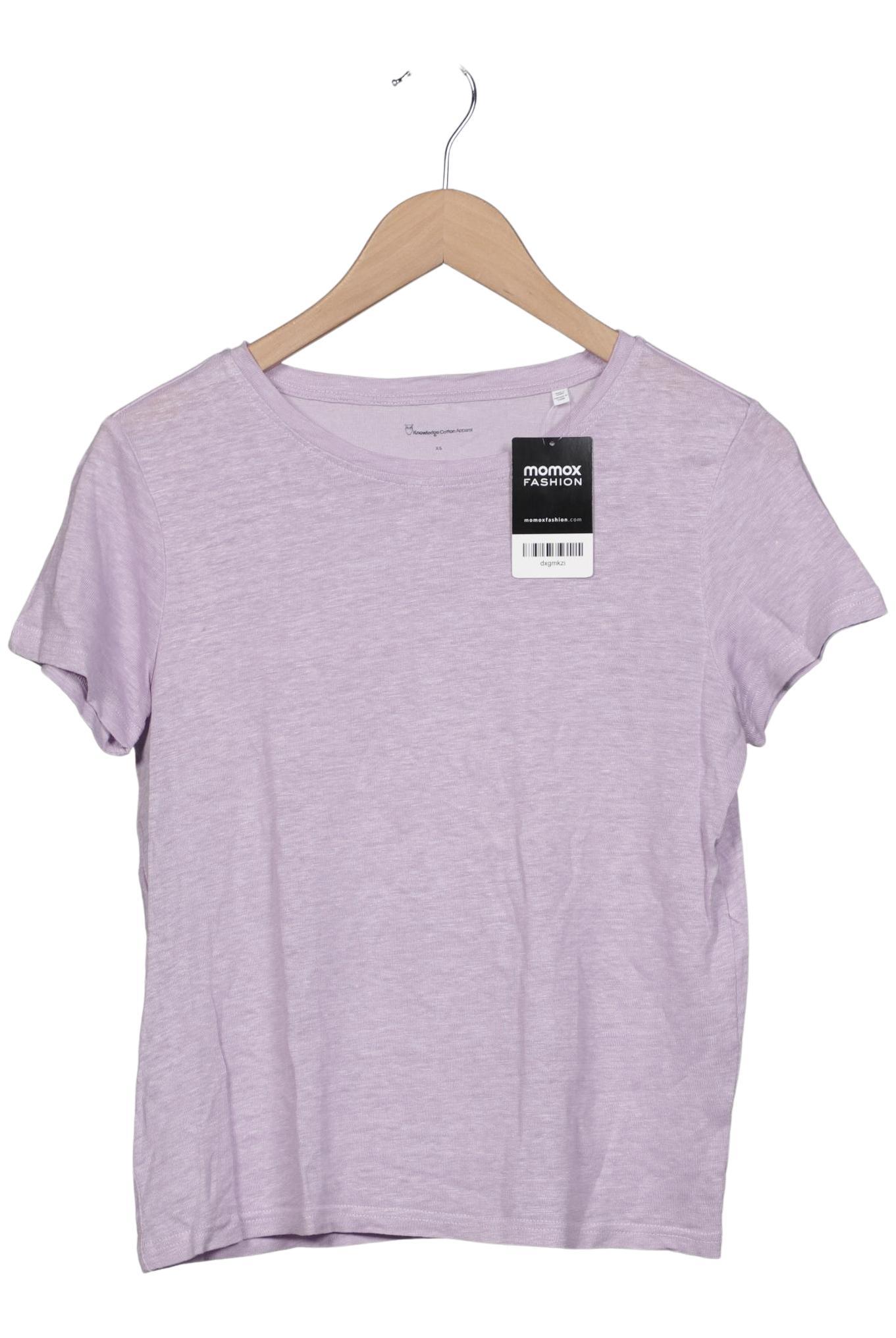 Thumbnail - Knowledge Cotton Apparel Damen T-Shirt, flieder, Gr. 34