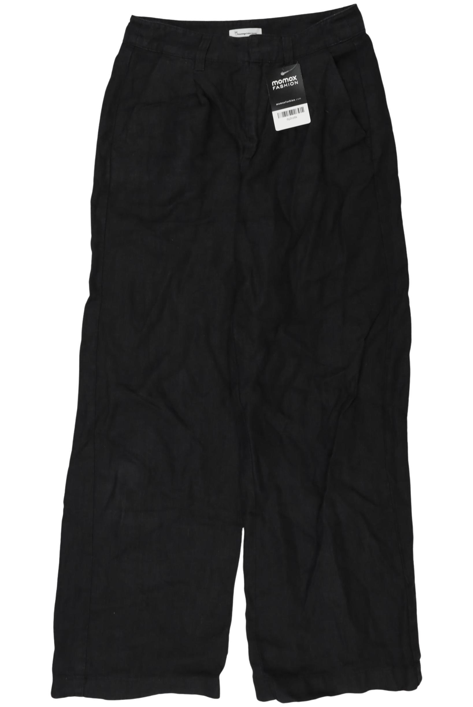 

Knowledge Cotton Apparel Damen Stoffhose, schwarz, Gr. 34