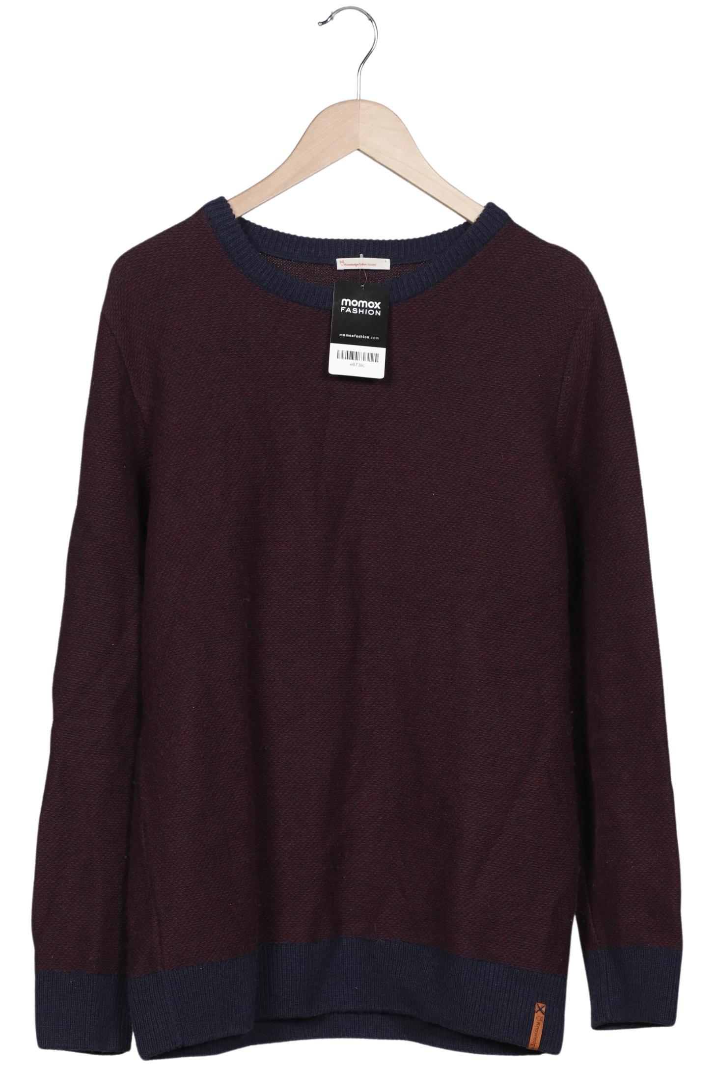 

Knowledge Cotton Apparel Herren Pullover, bordeaux, Gr. 52