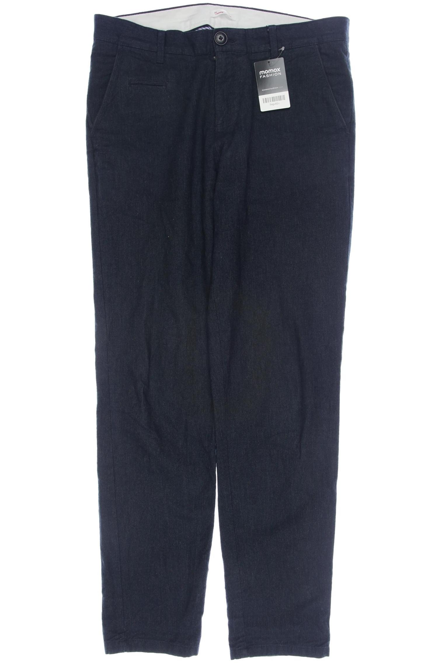 

Knowledge Cotton Apparel Herren Stoffhose, marineblau, Gr. 32