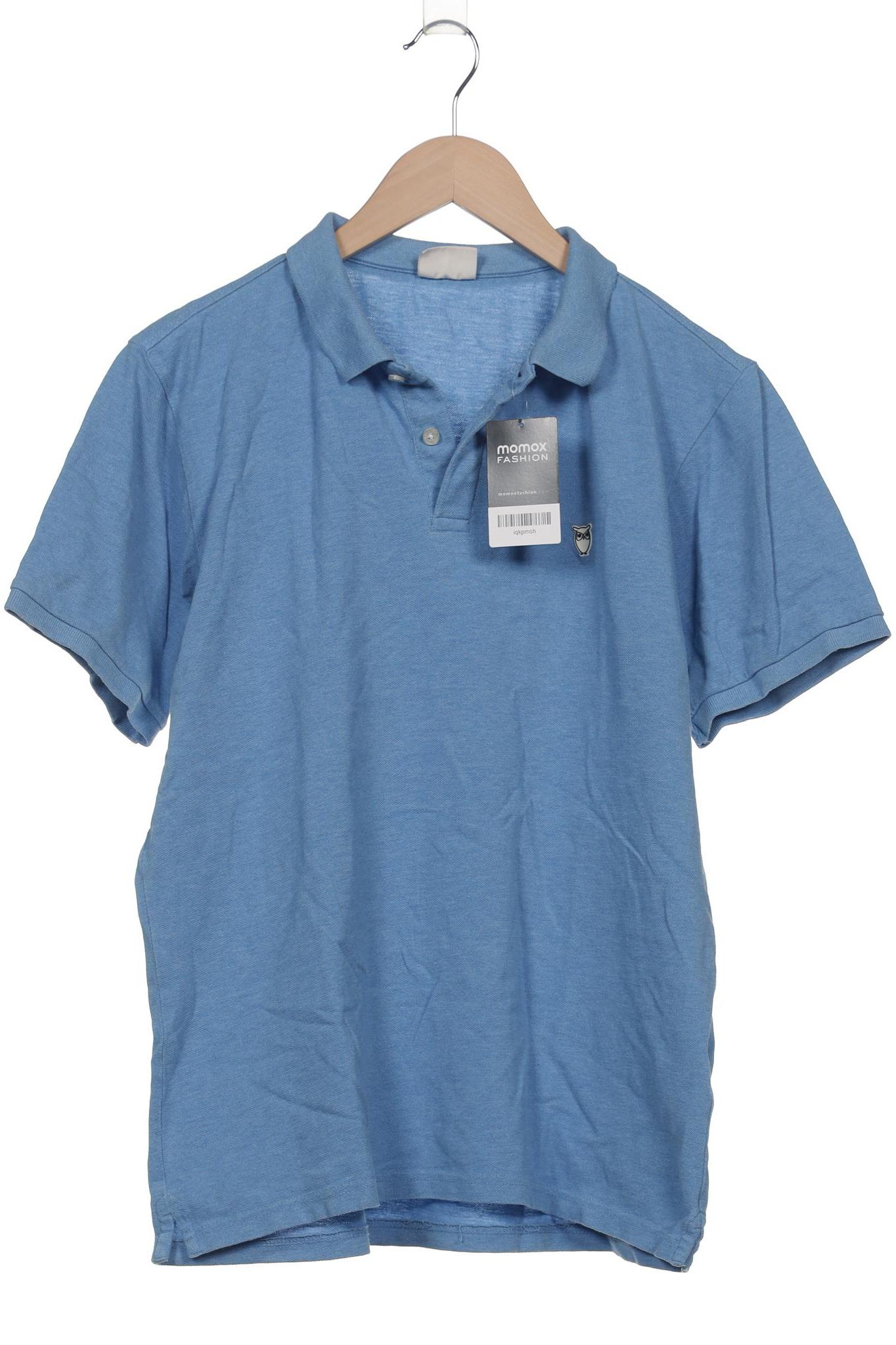 

Knowledge Cotton Apparel Herren Poloshirt, blau, Gr. 52
