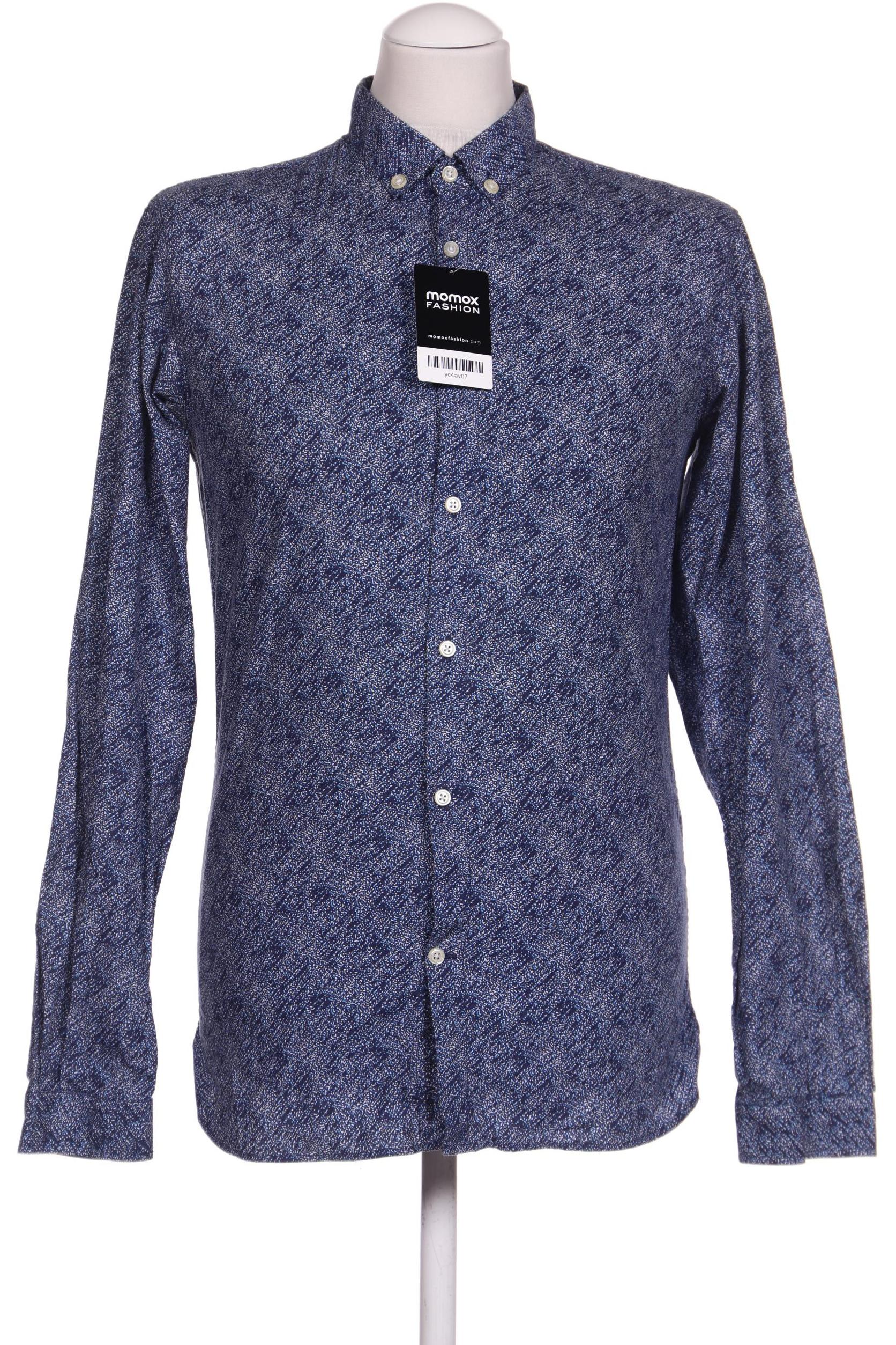 

Knowledge Cotton Apparel Herren Hemd, marineblau, Gr. 46
