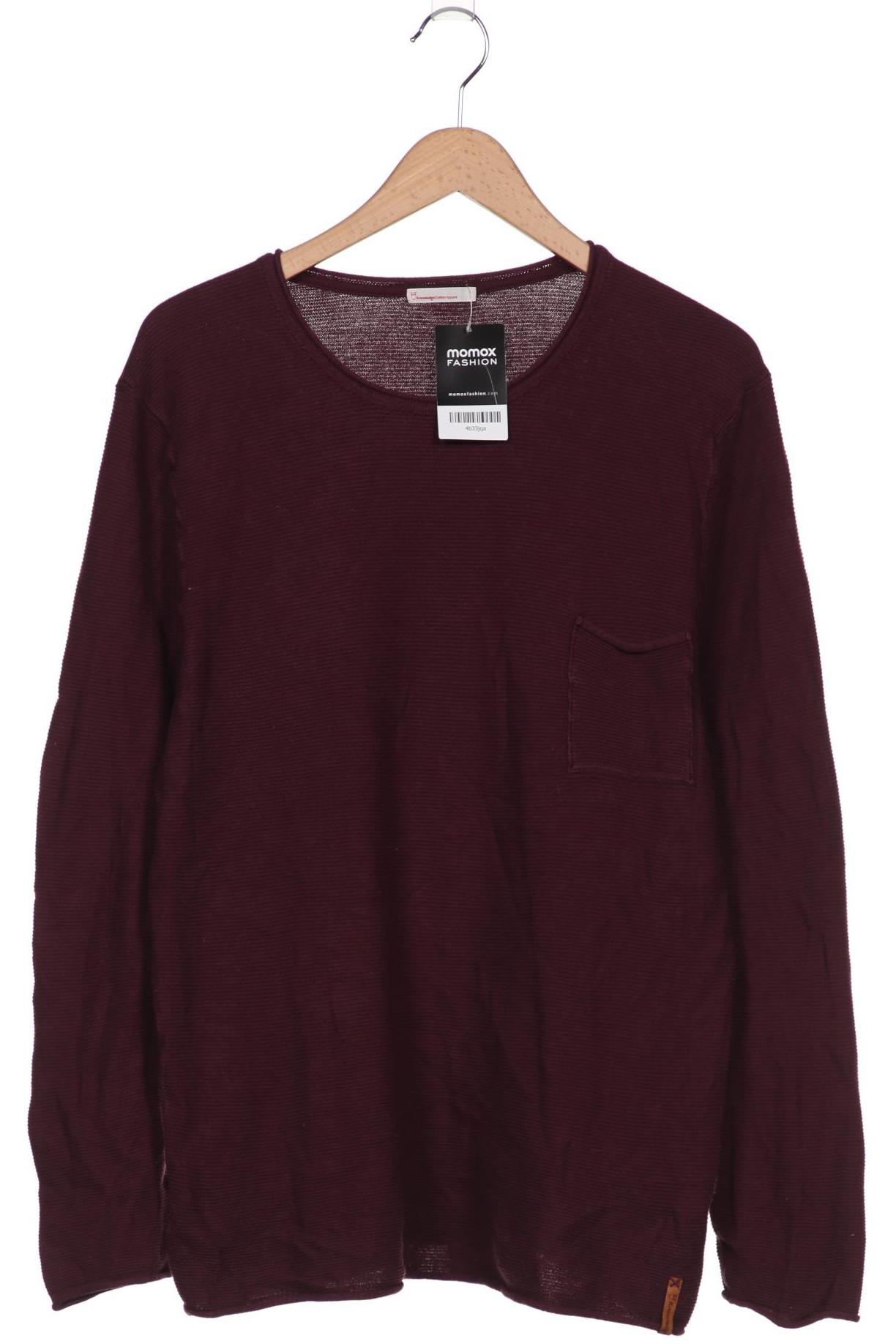 

Knowledge Cotton Apparel Herren Pullover, bordeaux