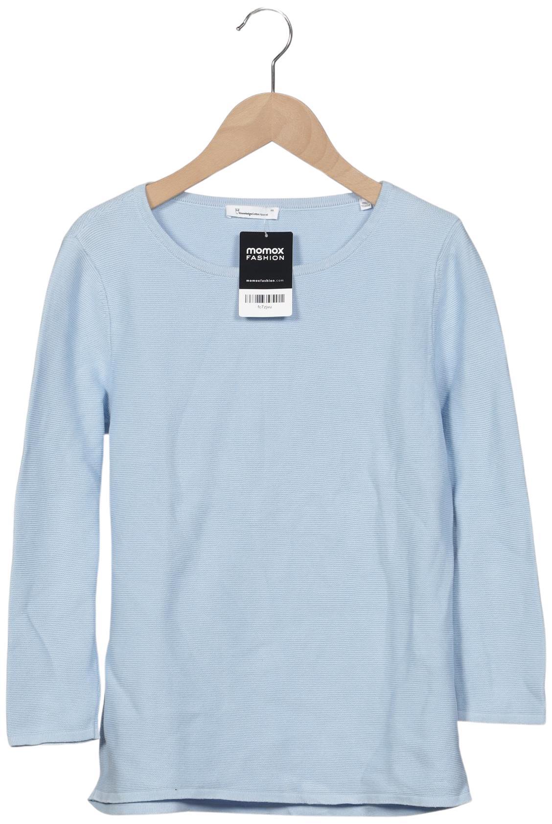 

Knowledge Cotton Apparel Damen Pullover, hellblau, Gr. 34