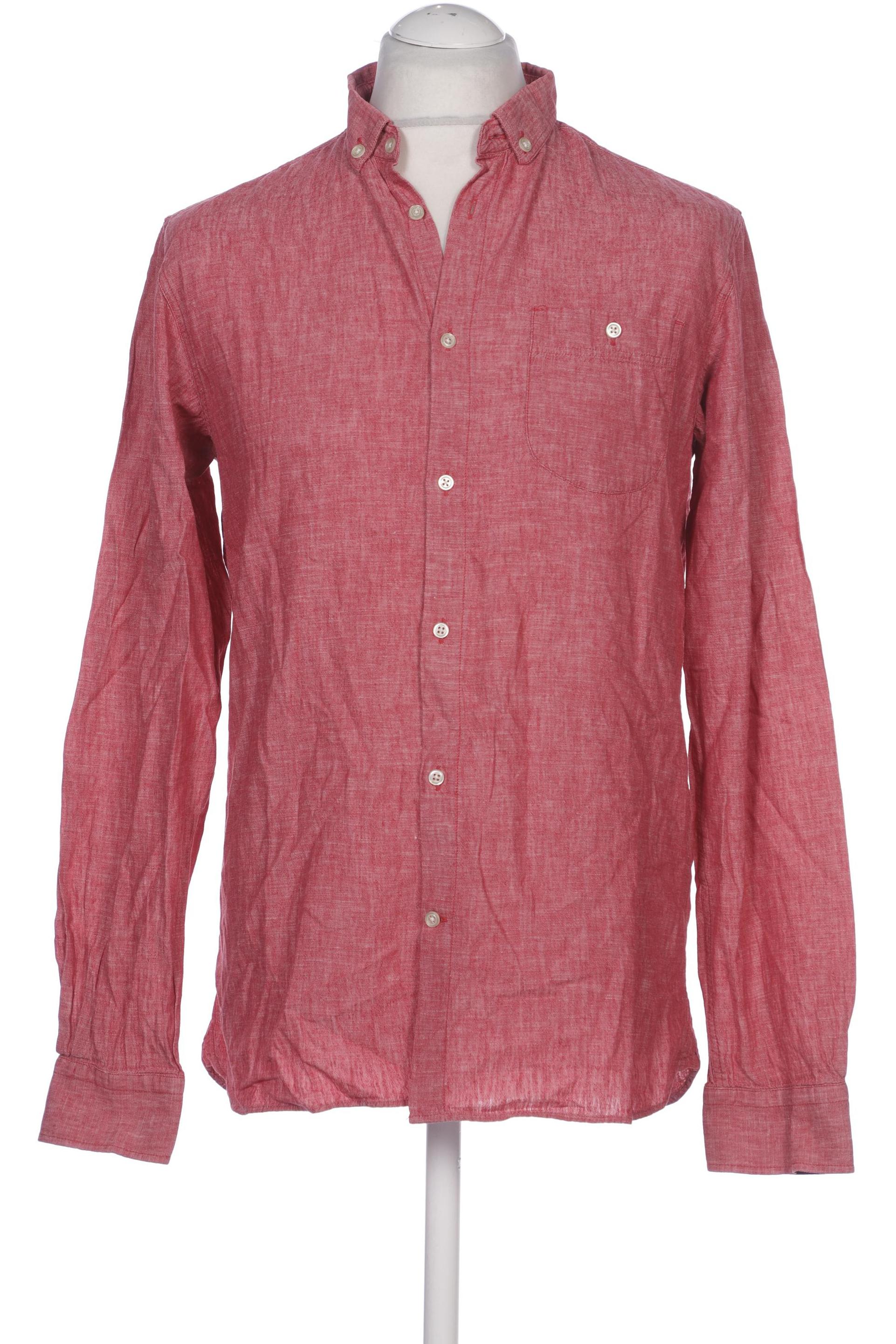 

Knowledge Cotton Apparel Herren Hemd, rot, Gr. 52