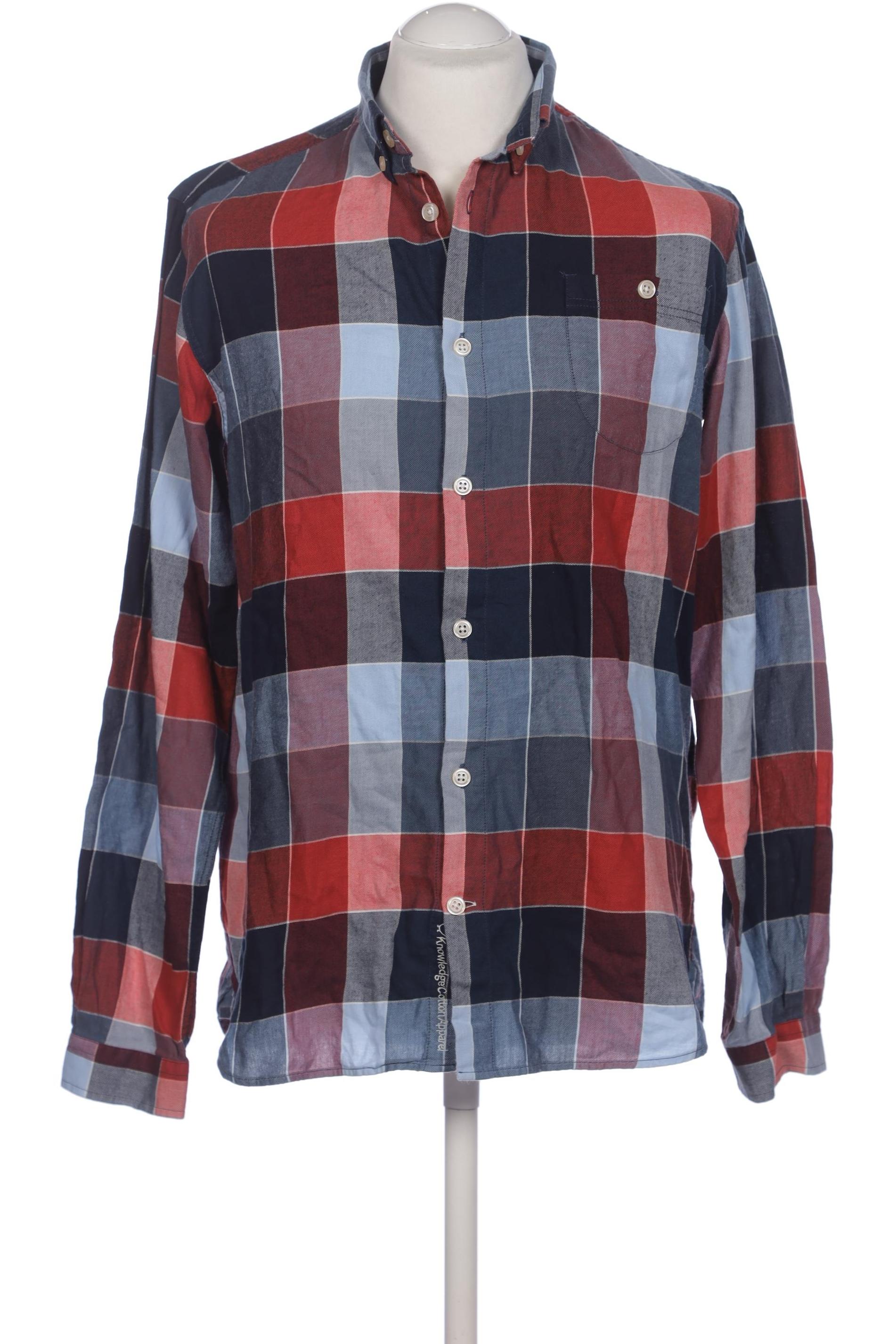 

Knowledge Cotton Apparel Herren Hemd, blau, Gr. 52