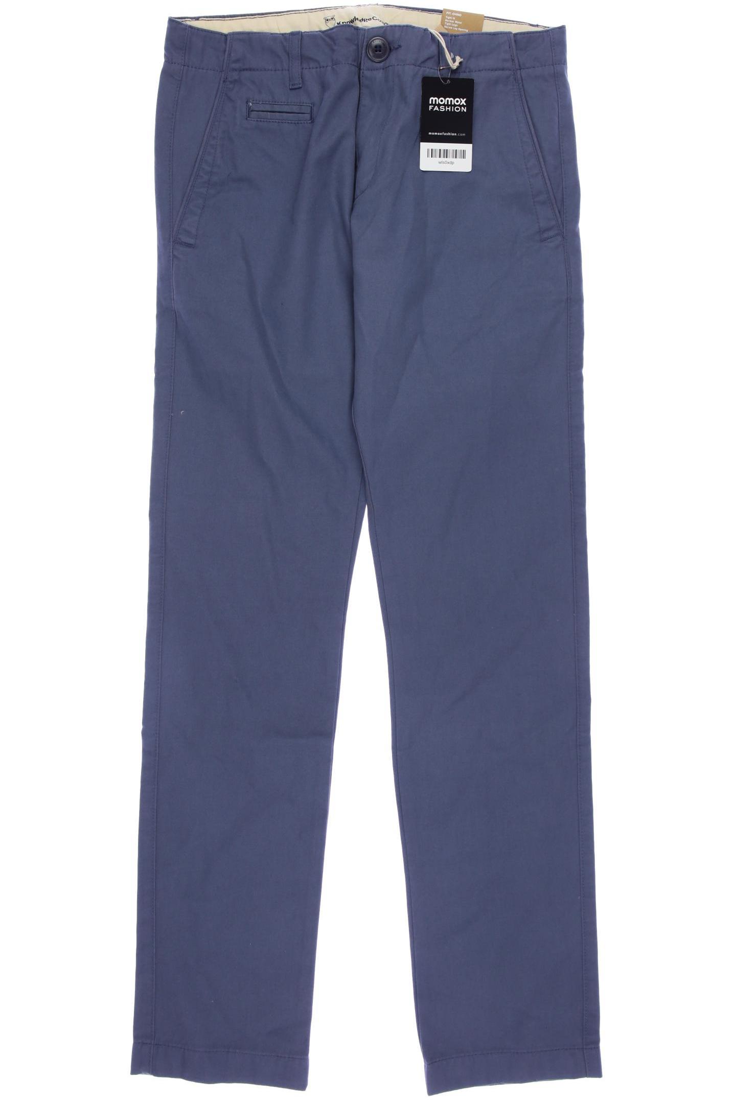 

Knowledge Cotton Apparel Herren Stoffhose, blau