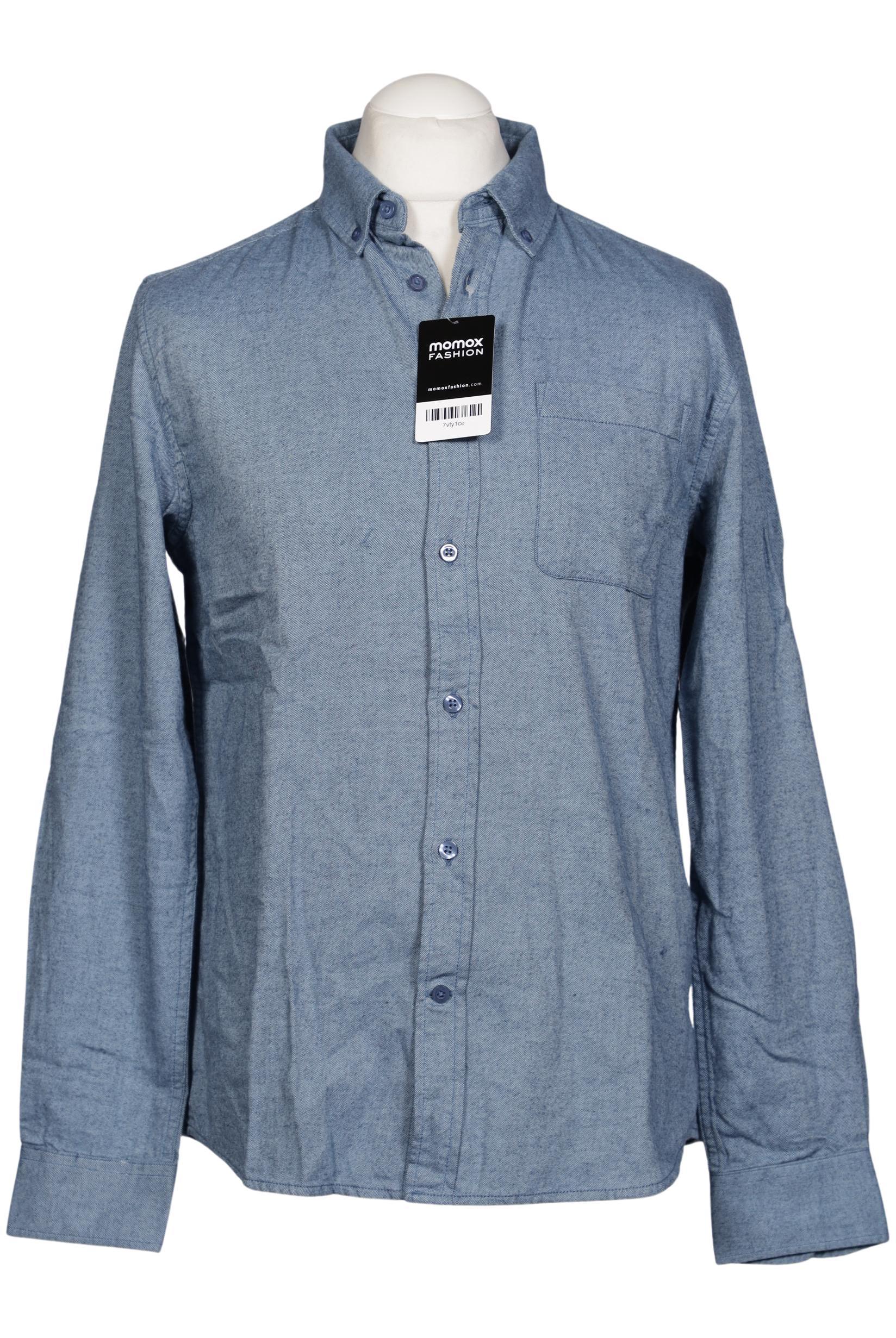 

Knowledge Cotton Apparel Herren Hemd, hellblau, Gr. 48