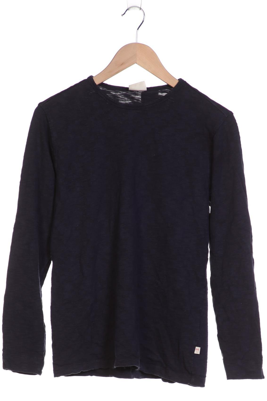 

Knowledge Cotton Apparel Herren Langarmshirt, marineblau, Gr. 46