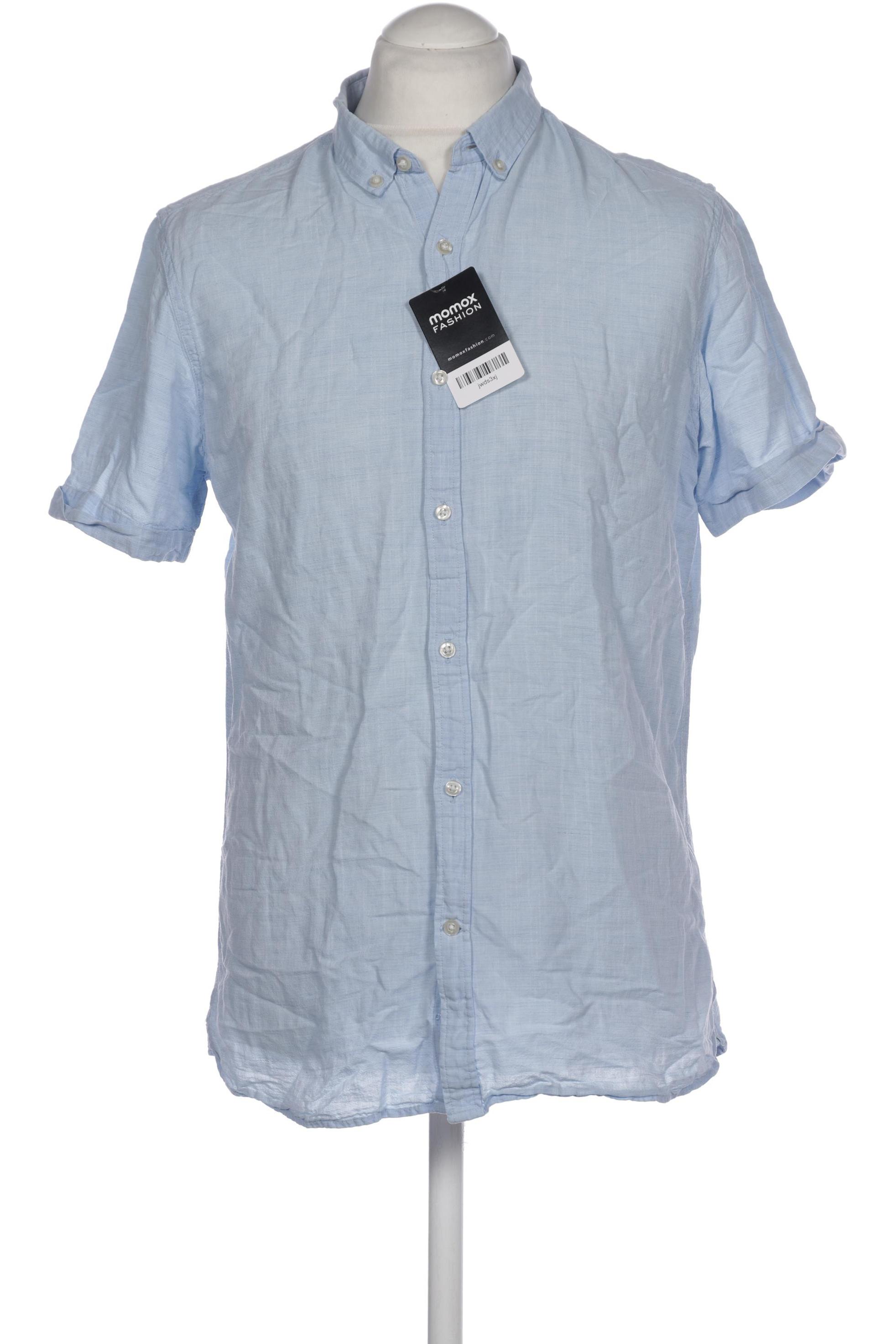 

Knowledge Cotton Apparel Herren Hemd, hellblau, Gr. 52