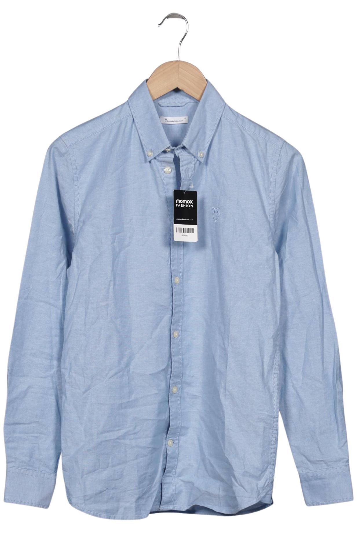 

Knowledge Cotton Apparel Herren Hemd, blau, Gr. 44