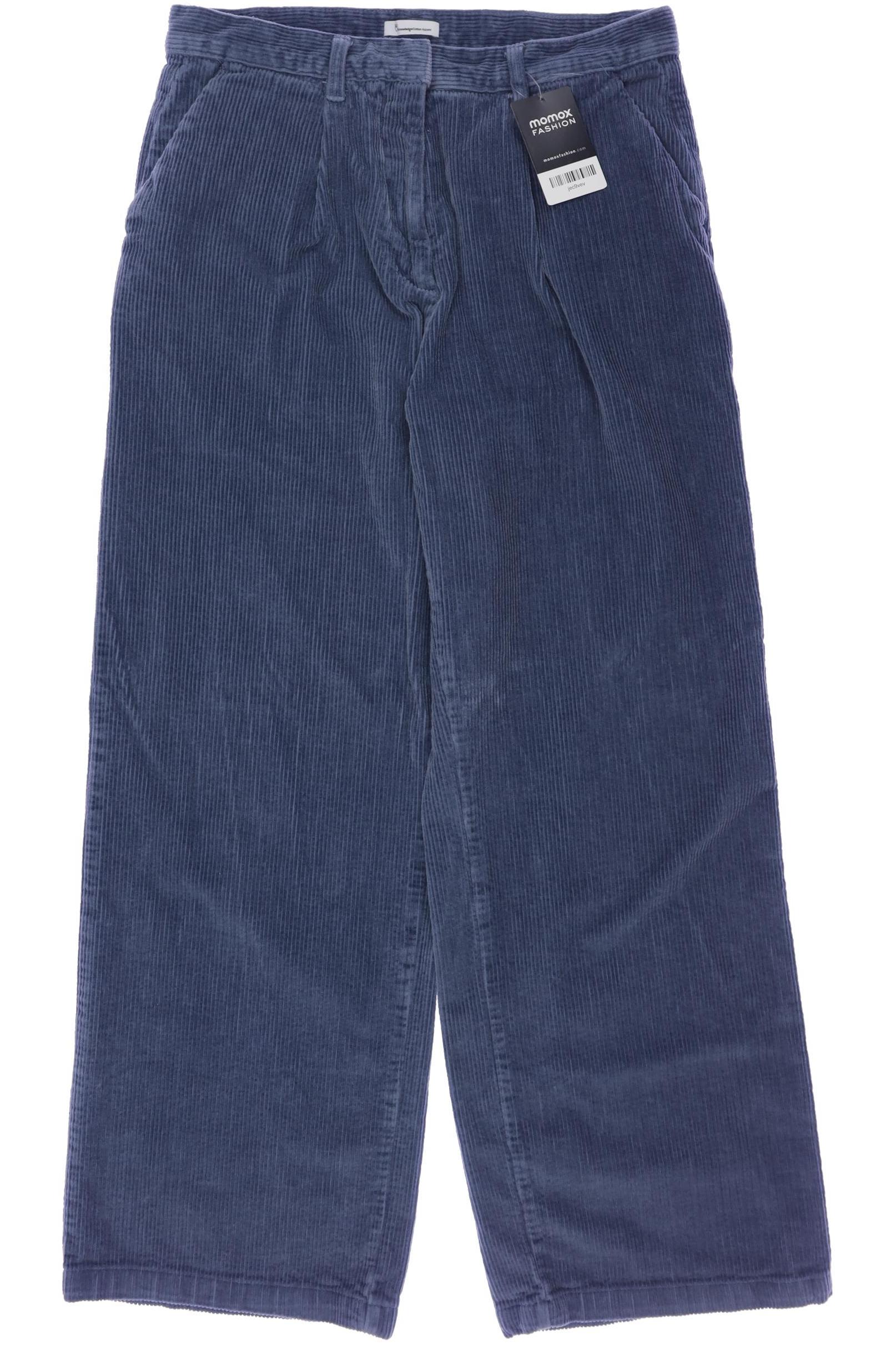 

Knowledge Cotton Apparel Damen Stoffhose, blau, Gr. 40
